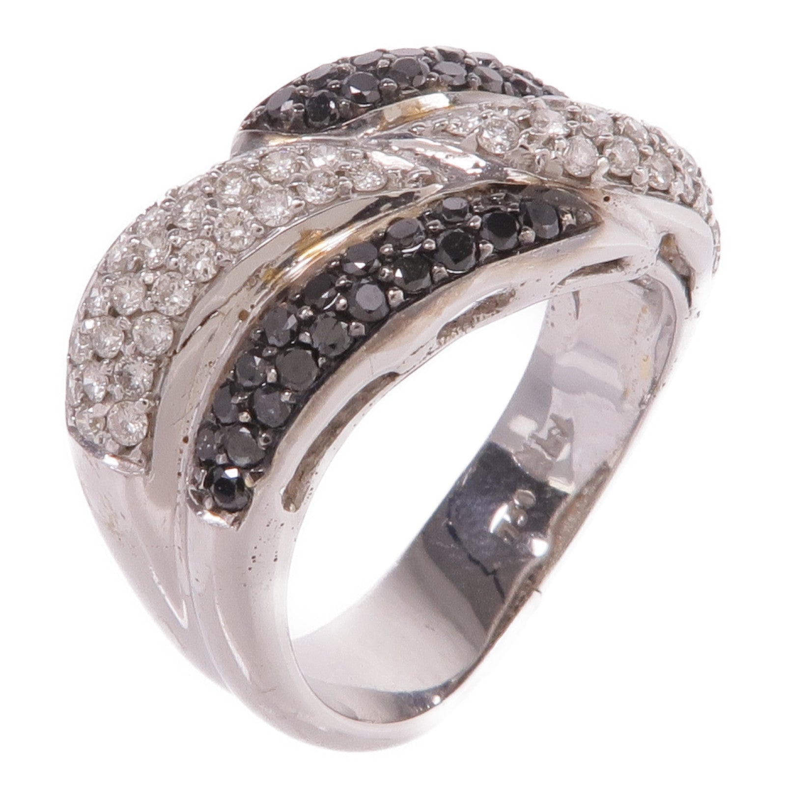 JEWELRY 【激減優惠】18K白金Diamond Ring鑽石戒指US#5.25