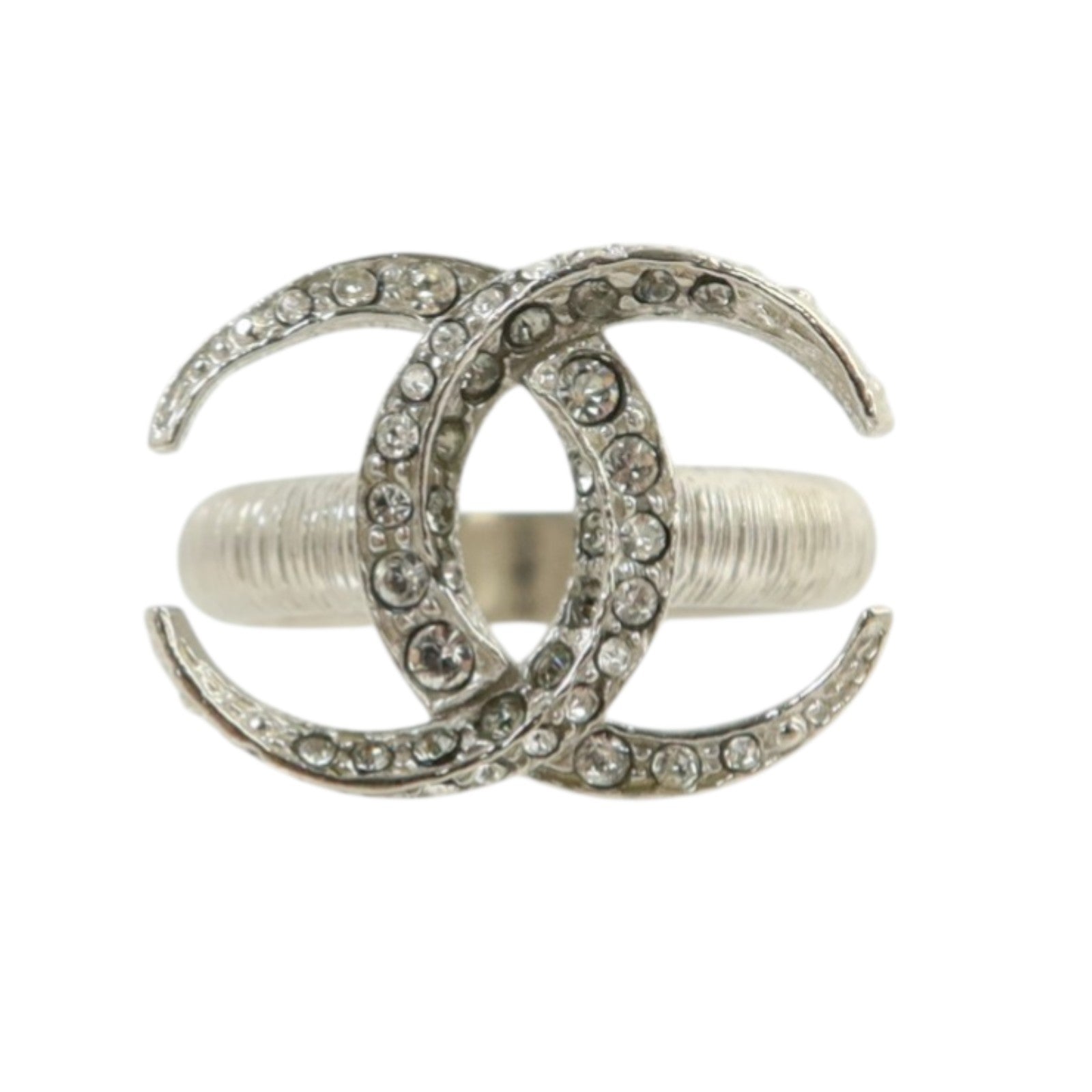 CHANEL 金屬Ring戒指US#7.5