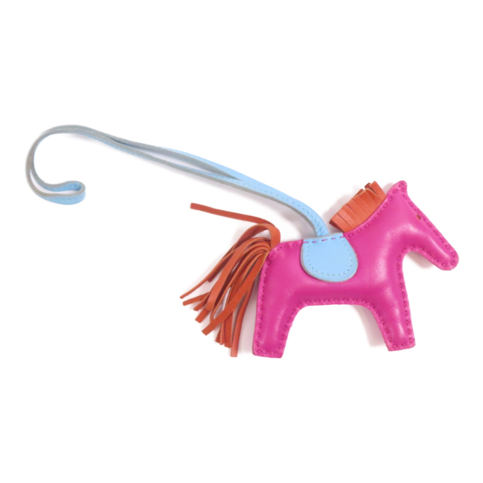 HERMES Redeo PM Swift Leather Purple/Brown/Blue