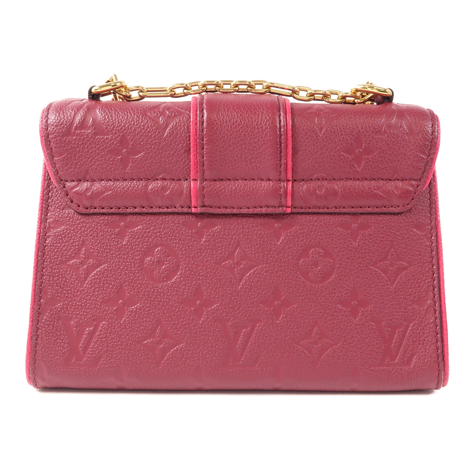 LOUIS VUITTON LV GHW Saint Sulpice BB Shoulder Bag M44241 Monogram Empreinte