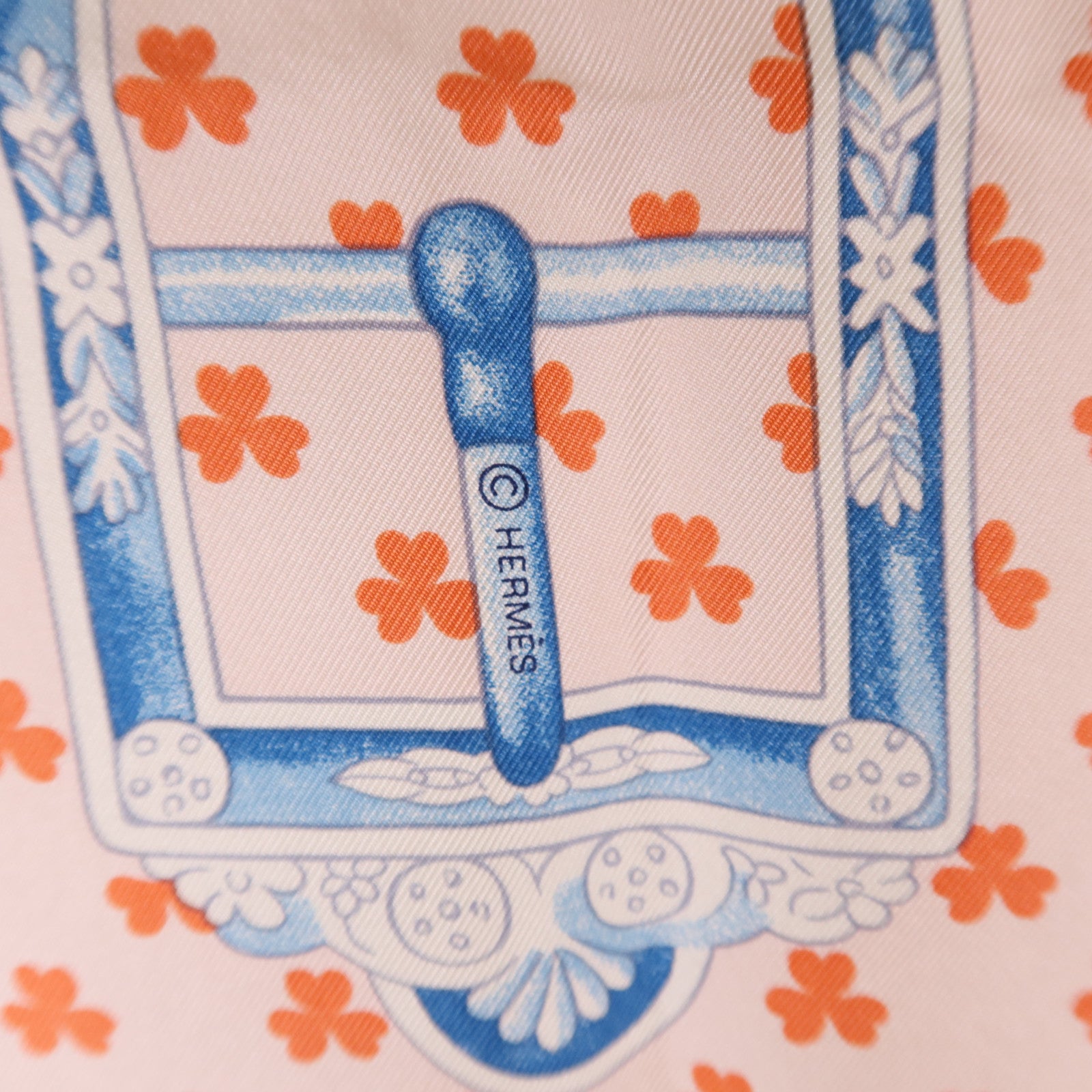 HERMES 絲質Scarf 90X90絲巾