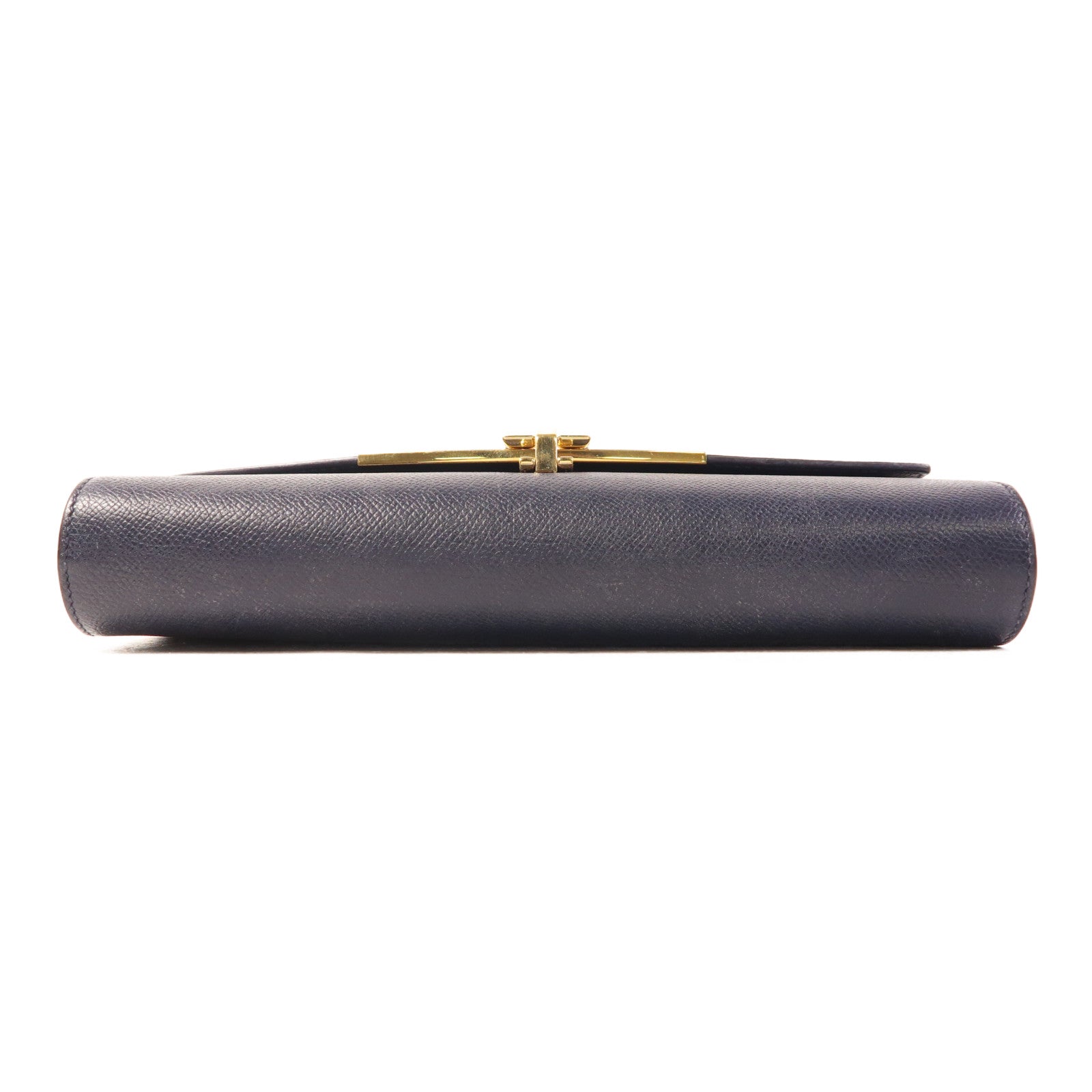 Salvatore Ferragamo 牛皮皮革Clutch Bag金扣鏈帶肩背袋