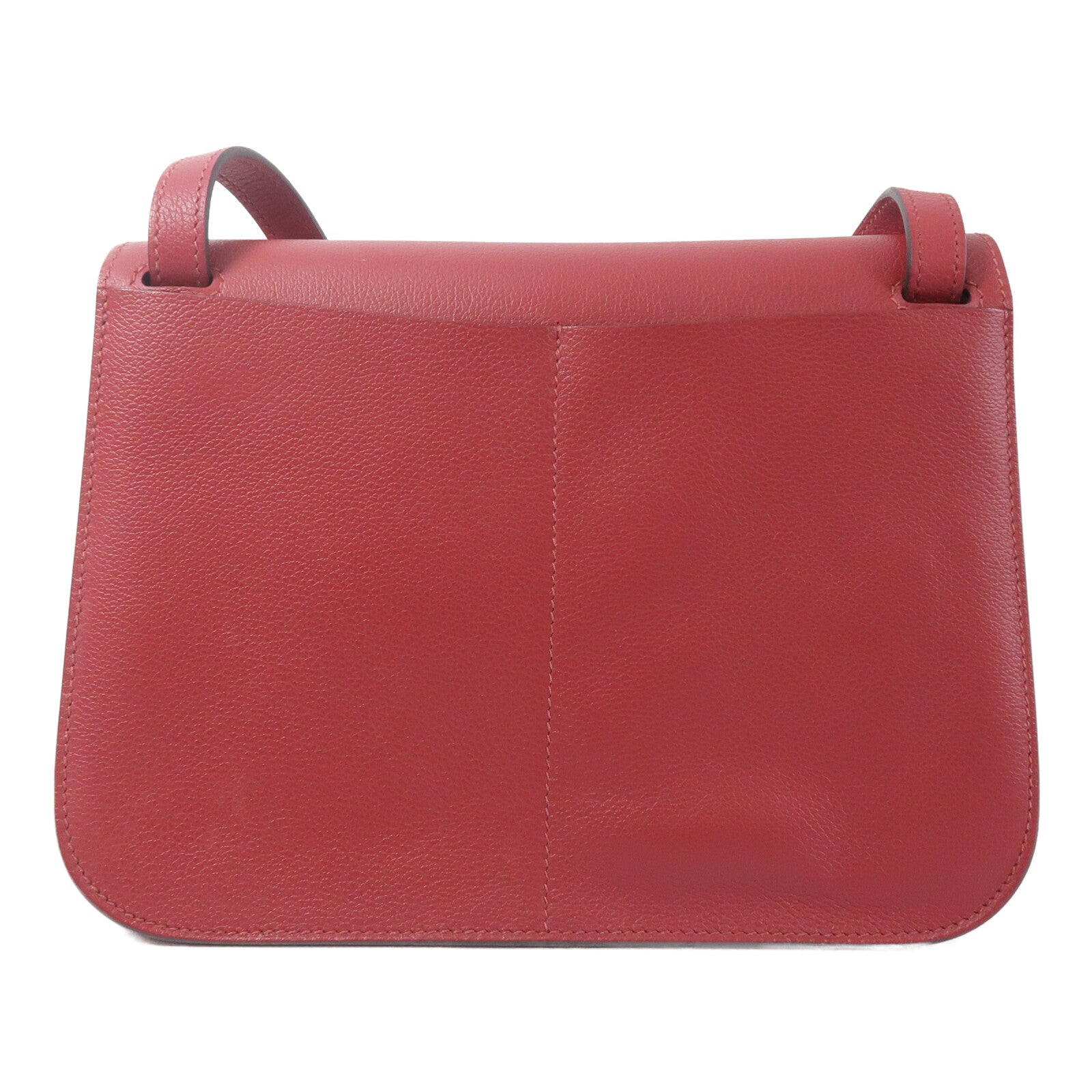 HERMES Evercolor皮革Halzan 25手挽肩背兩用袋Rough Grenal