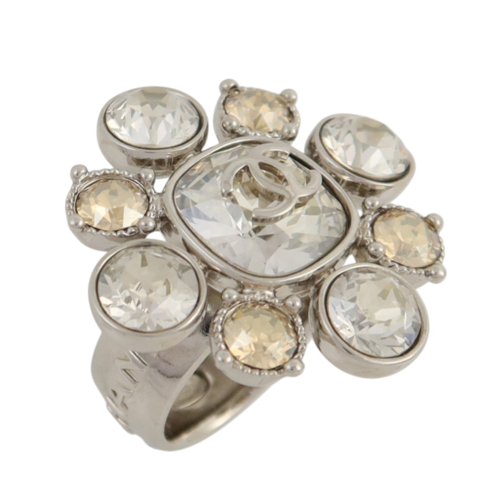 CHANEL 金屬Ring戒指US#6