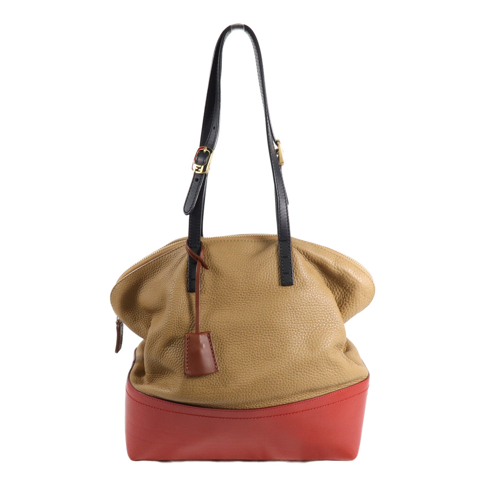 FENDI 牛皮皮革Colorblock Tote肩背袋/手挽袋