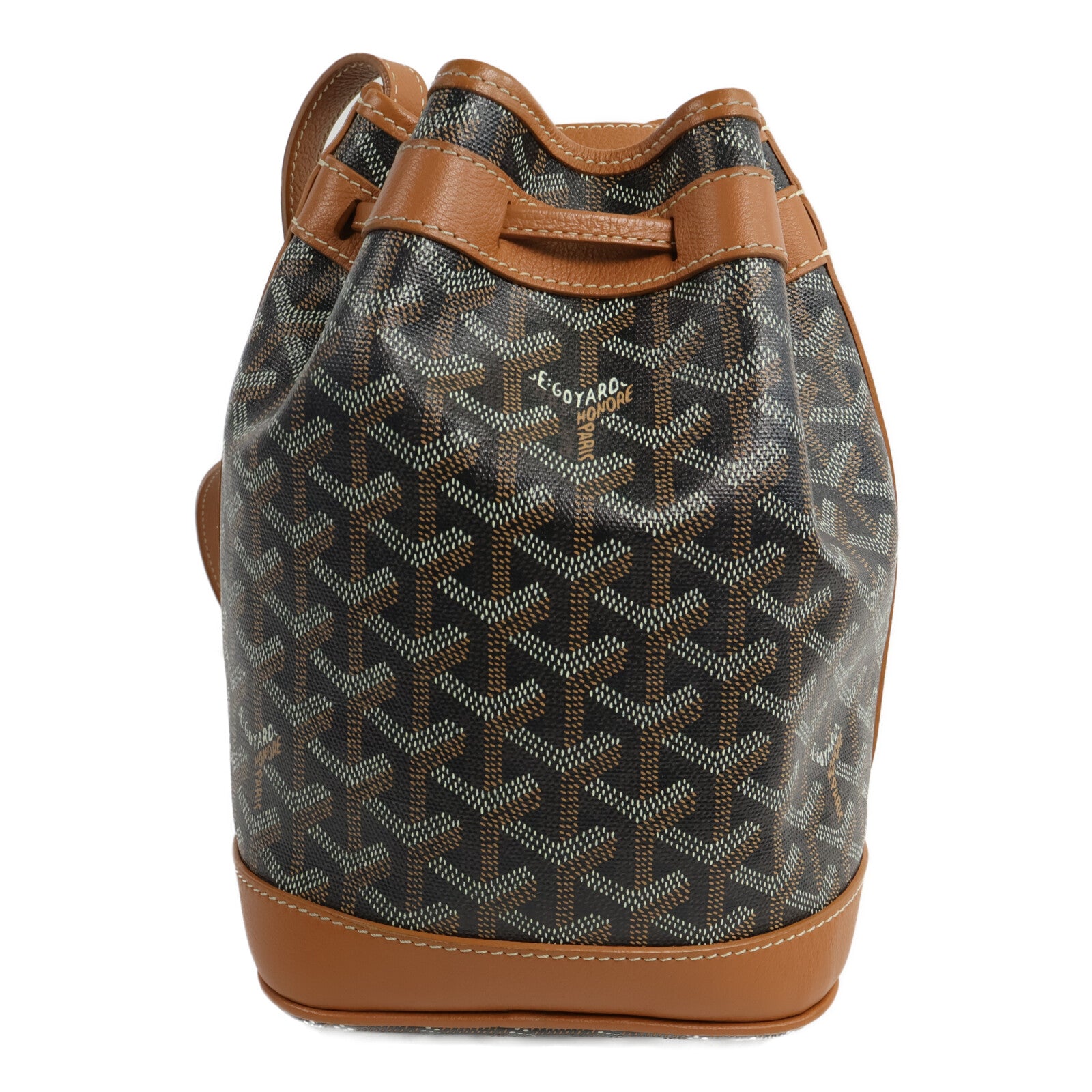GOYARD 塗層帆布Petit Flot Bucket Bag肩背袋