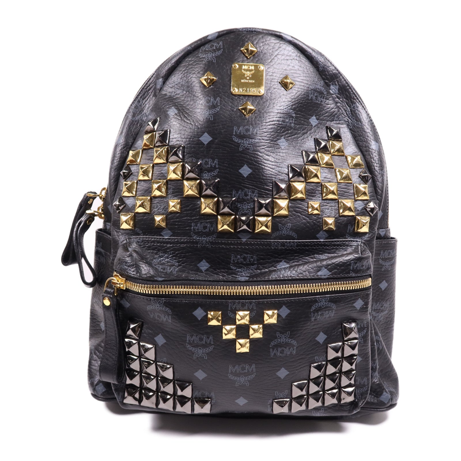 MCM 塗層帆布Rucksack背包