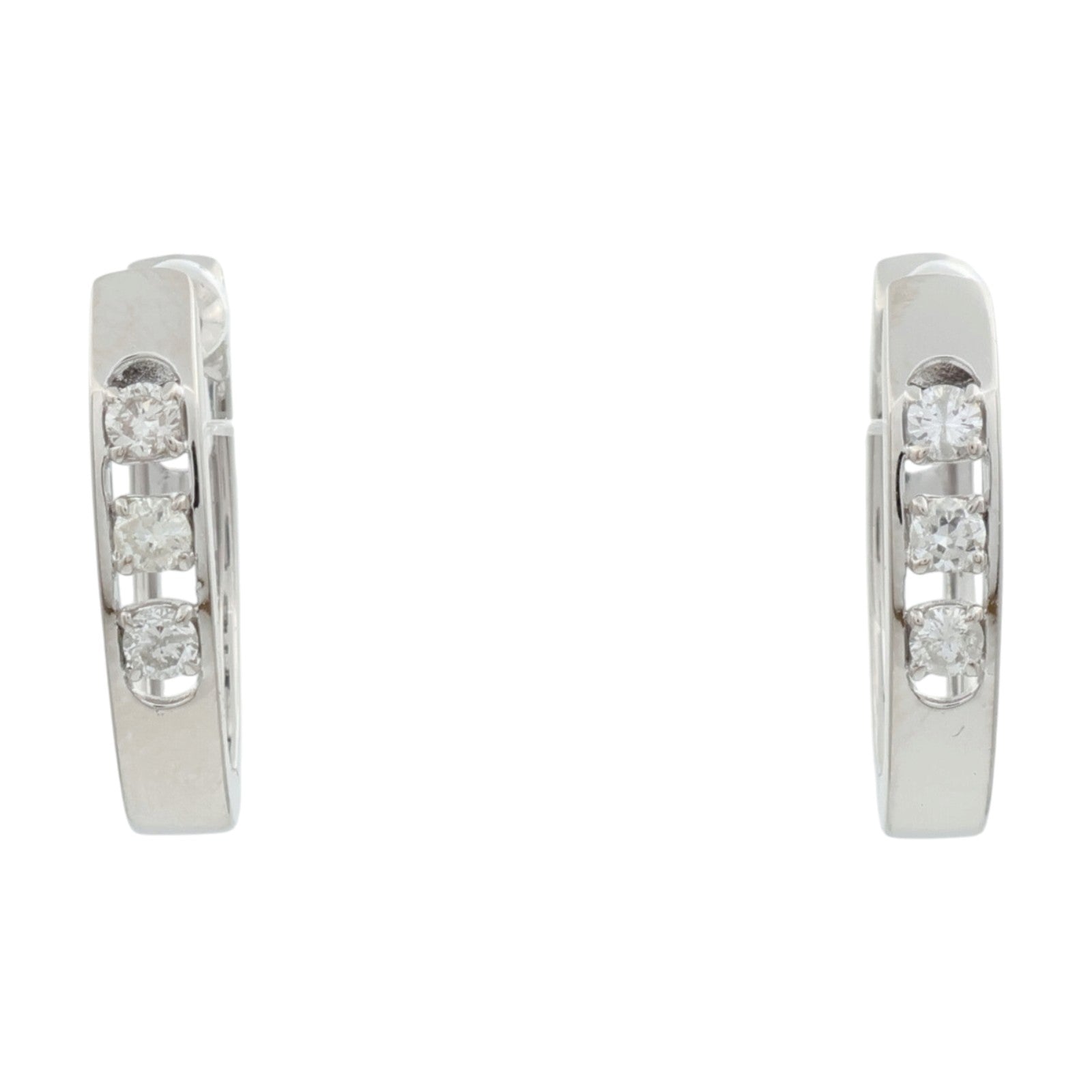 JEWELRY 14K白金Pierce鑽石耳環