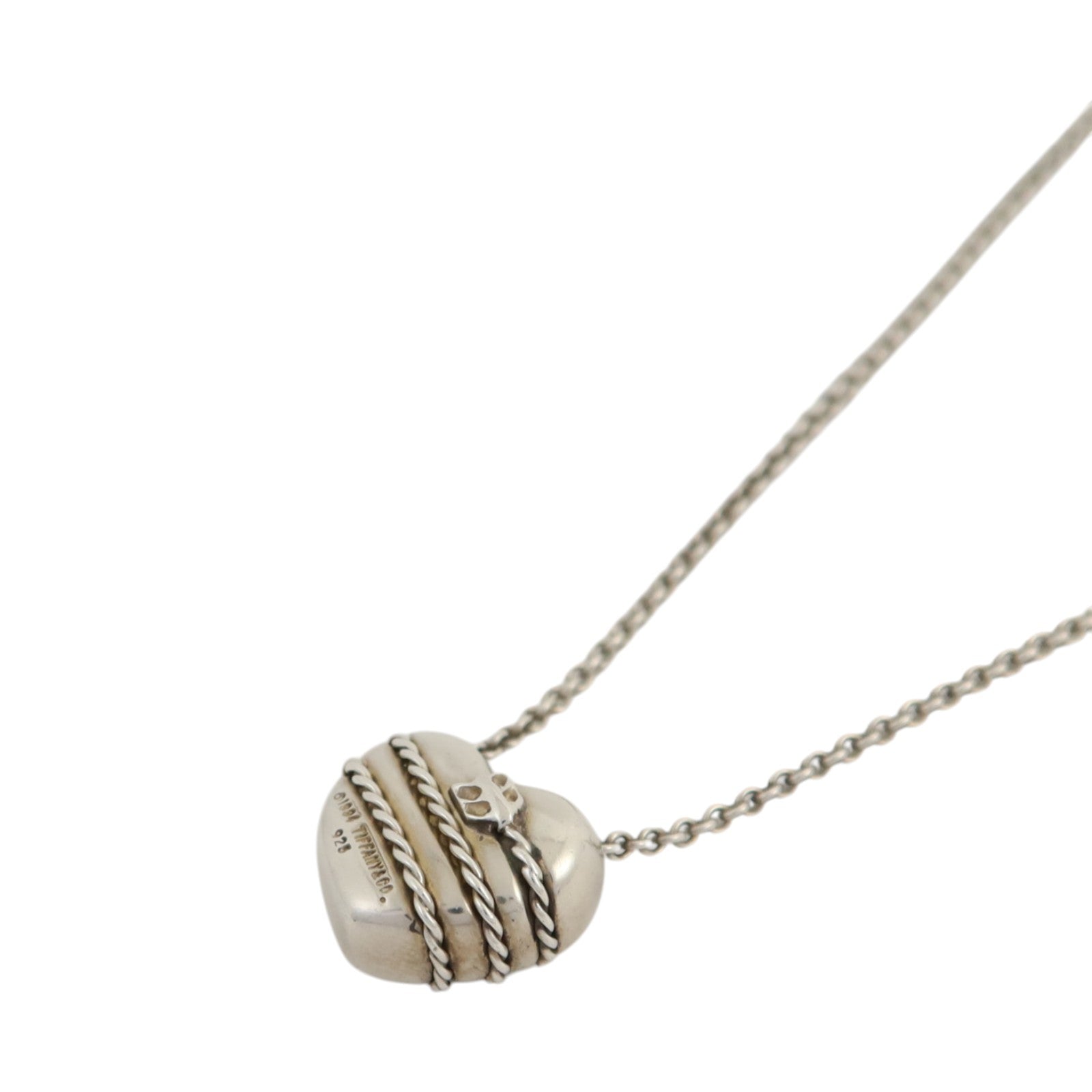 TIFFANY&CO 925純銀Heart Arrow Necklace項鏈