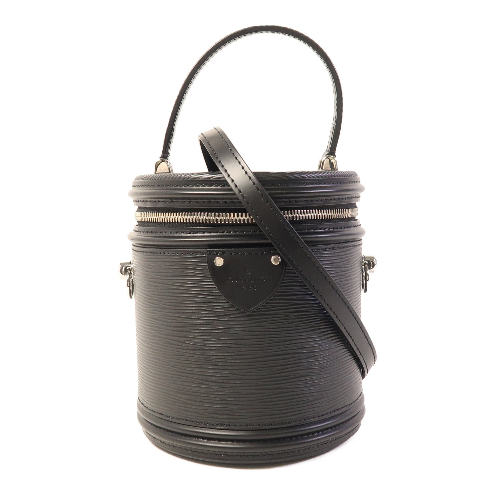 LOUIS VUITTON Epi Cannes銀扣手挽肩背兩用袋