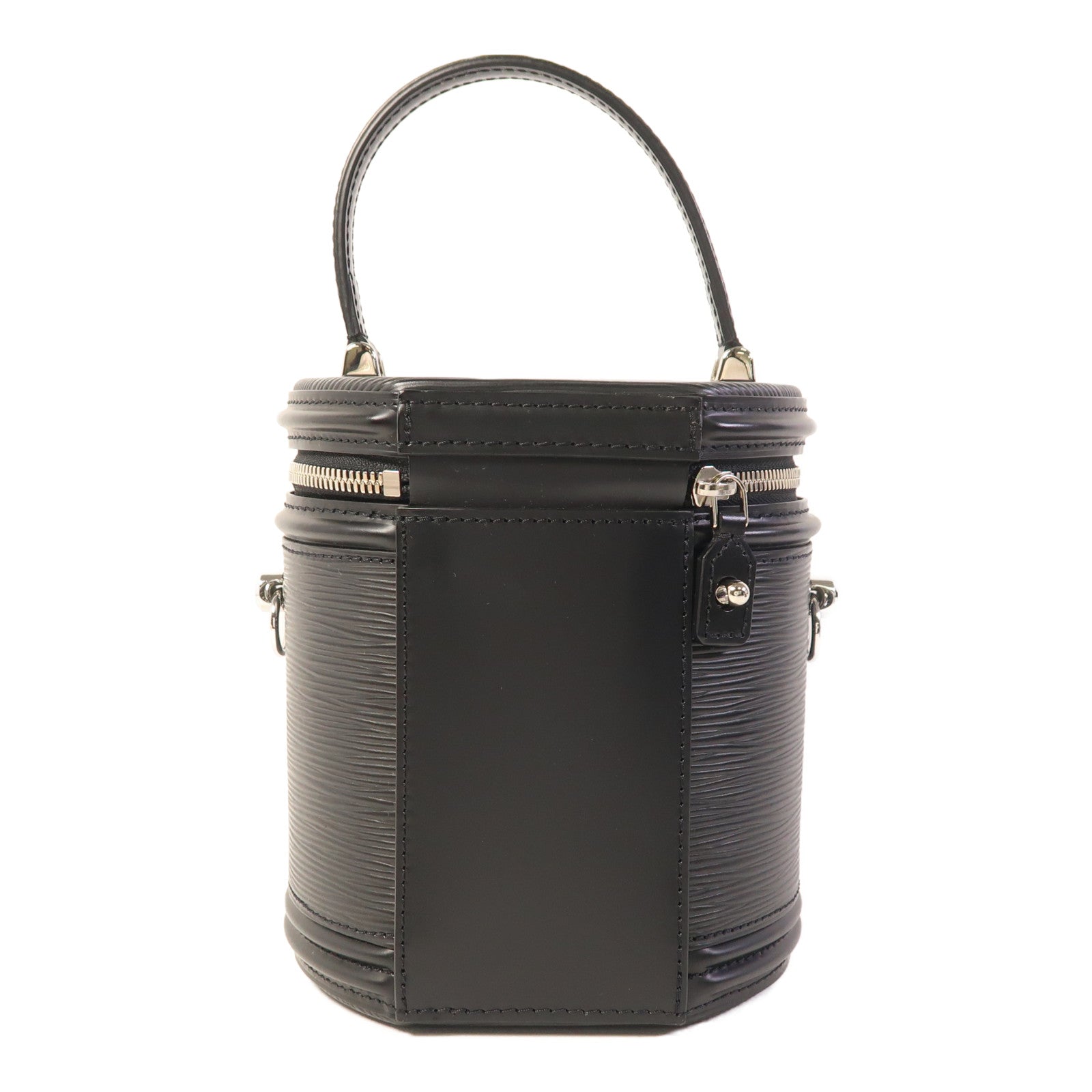 LOUIS VUITTON Epi Cannes銀扣手挽肩背兩用袋