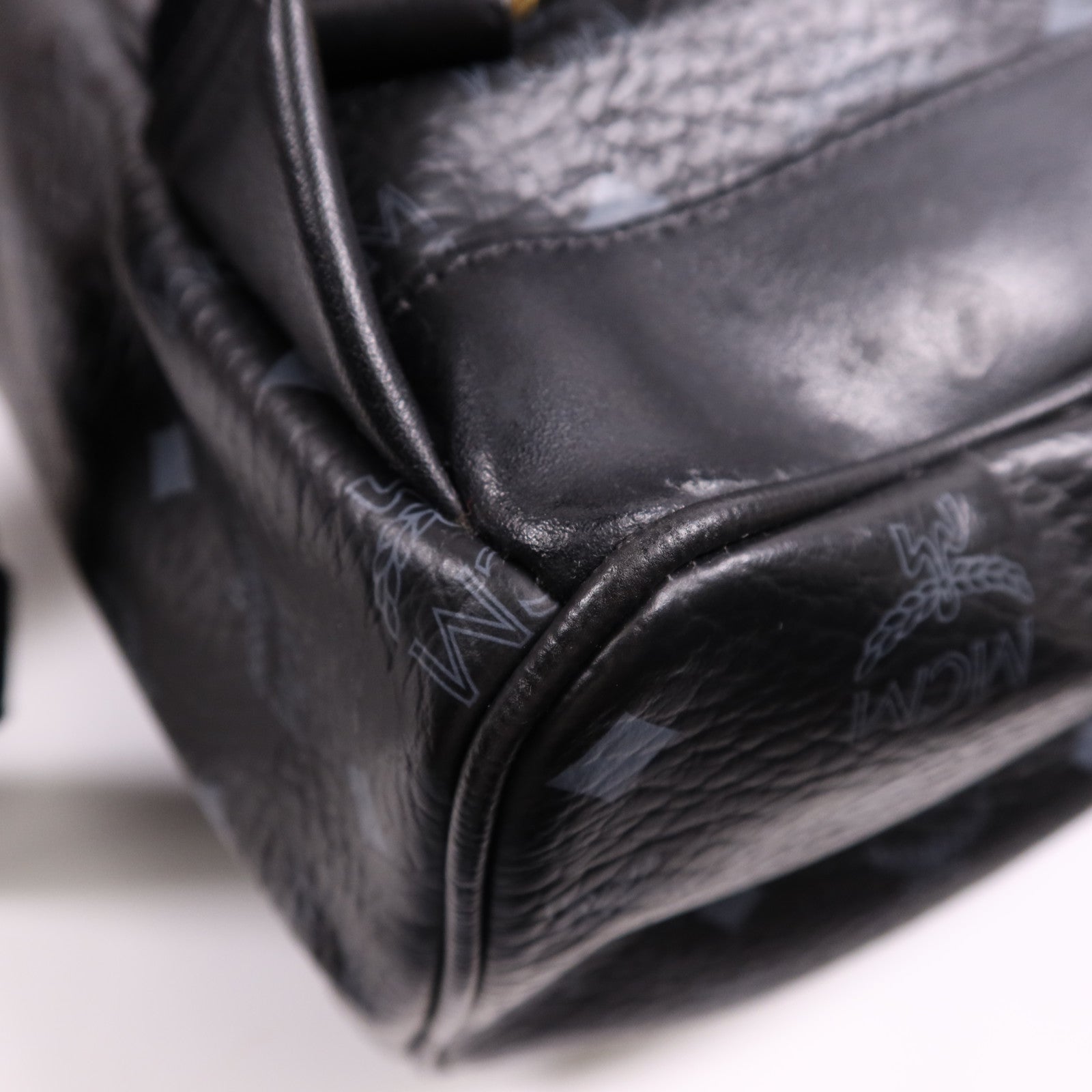 MCM 塗層帆布Rucksack背包