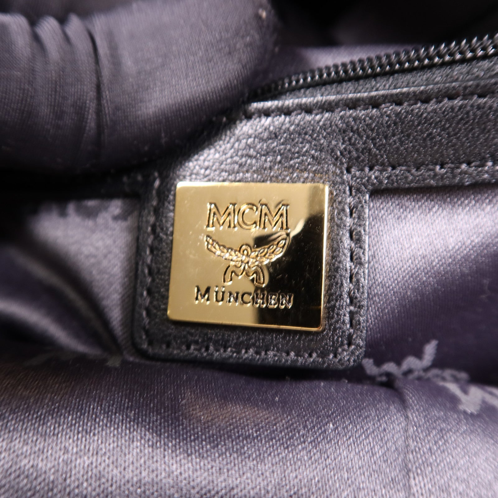 MCM 塗層帆布Rucksack背包