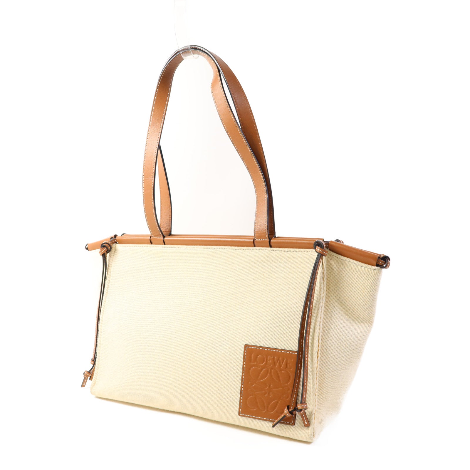 LOEWE 帆布Small Cushion Tote Bag手挽袋