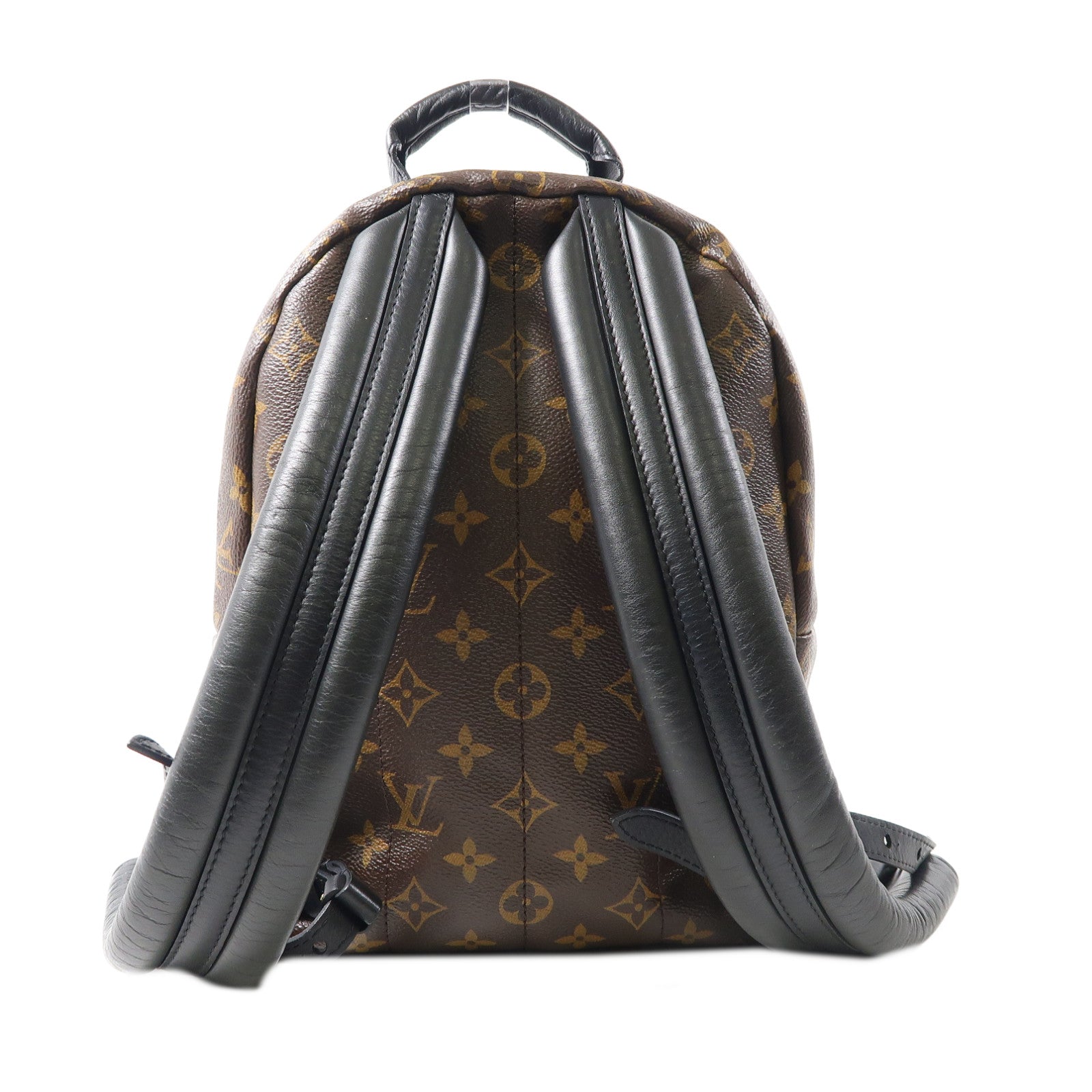 LOUIS VUITTON Monogram Palm Springs金扣背包棕色
