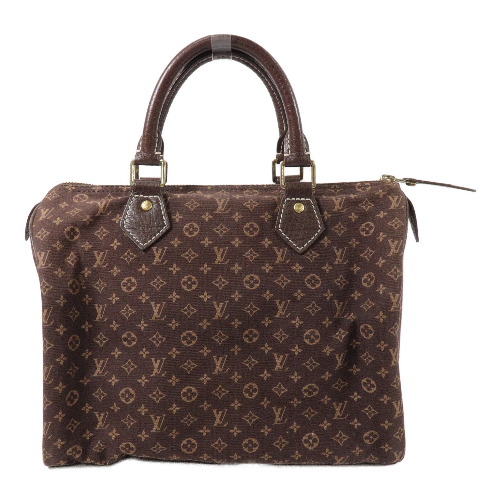LOUIS VUITTON Monogram Mini Lin Speedy 30手挽袋