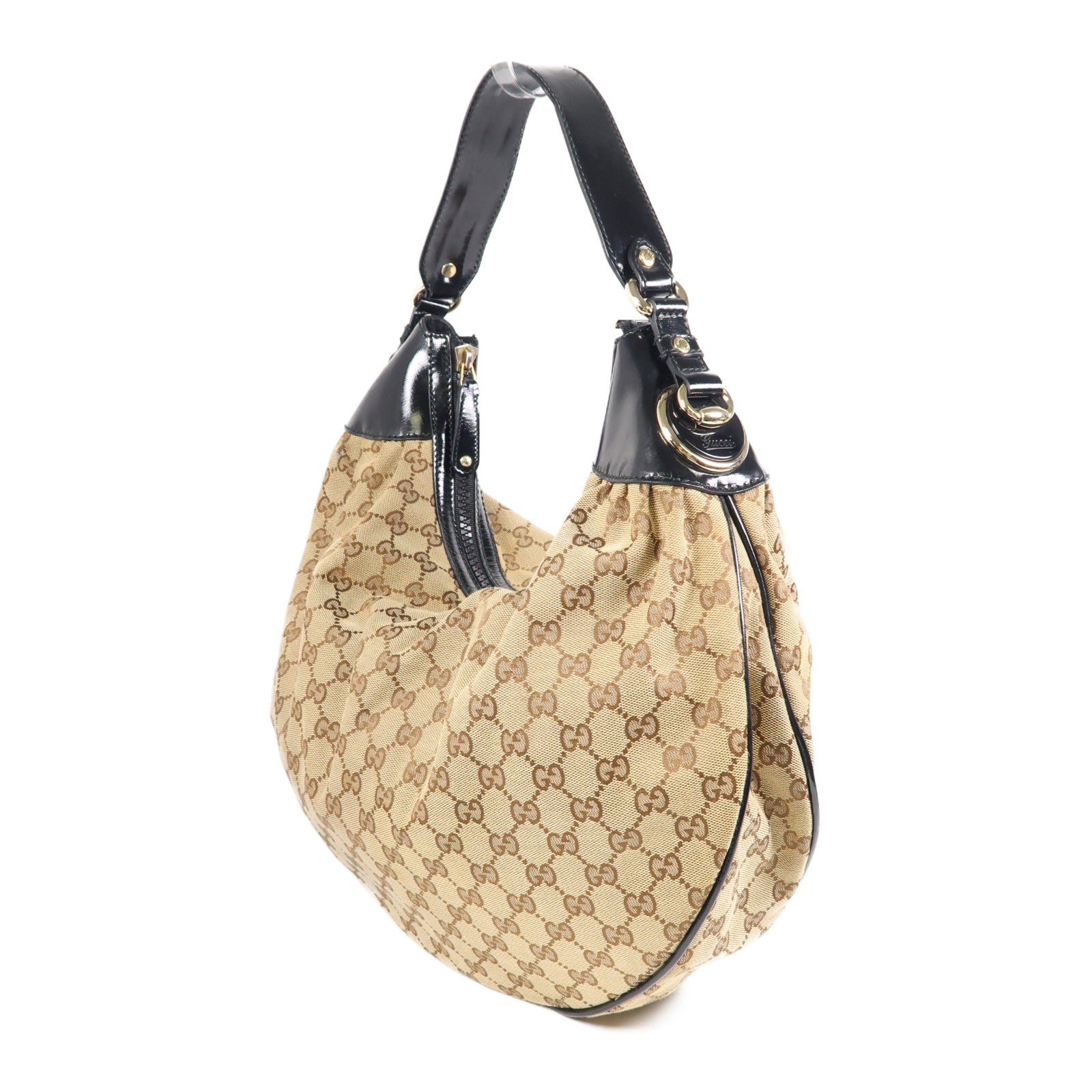 GUCCI SHW Shoulder Bag 2035271 Coated Canvas Brown