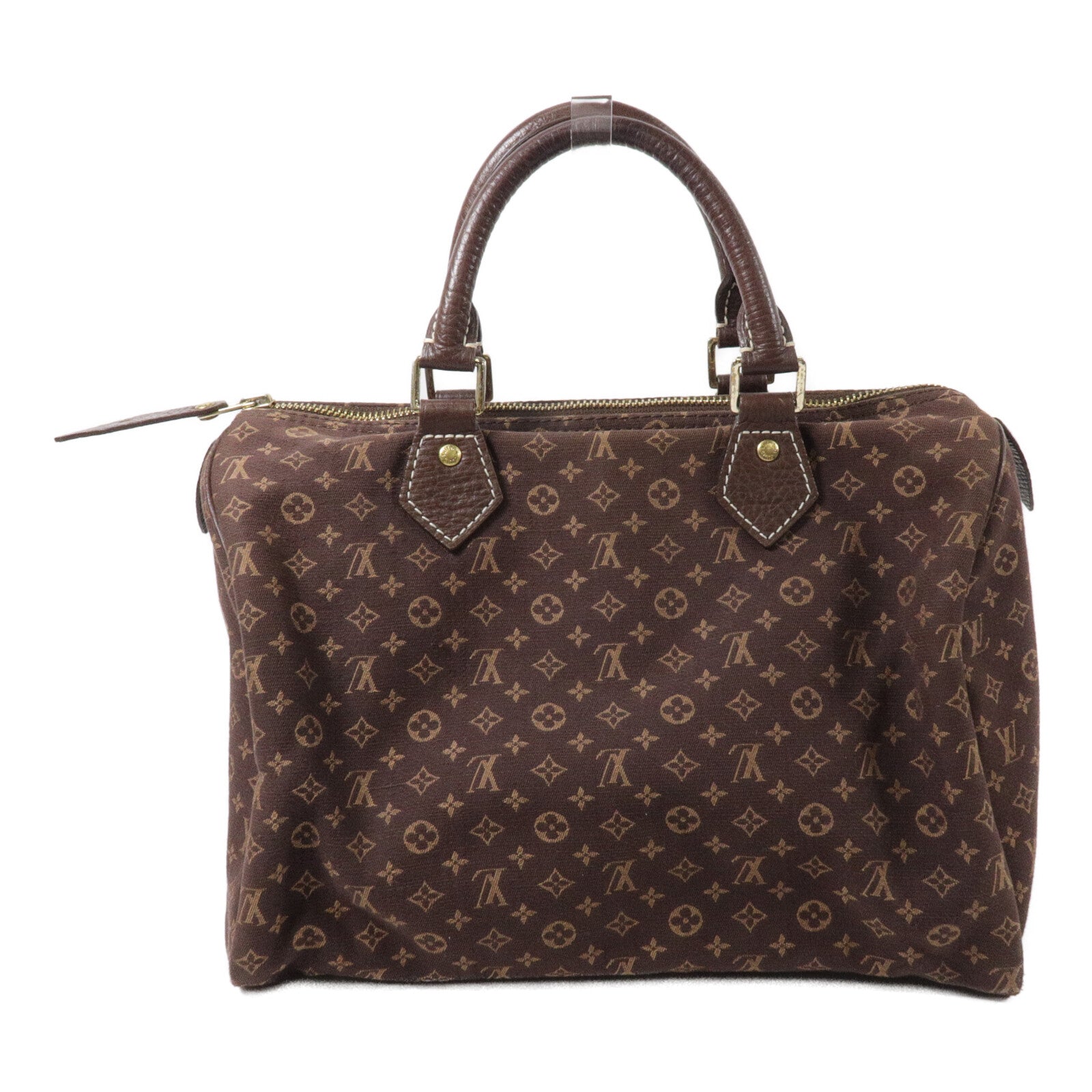 LOUIS VUITTON Monogram Mini Lin Speedy 30手挽袋