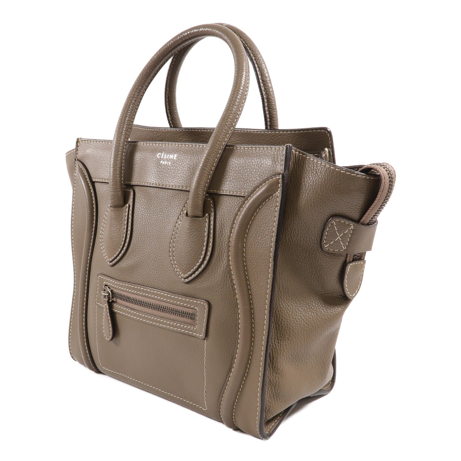 CELINE 牛皮皮革Mirco Luggage手挽袋