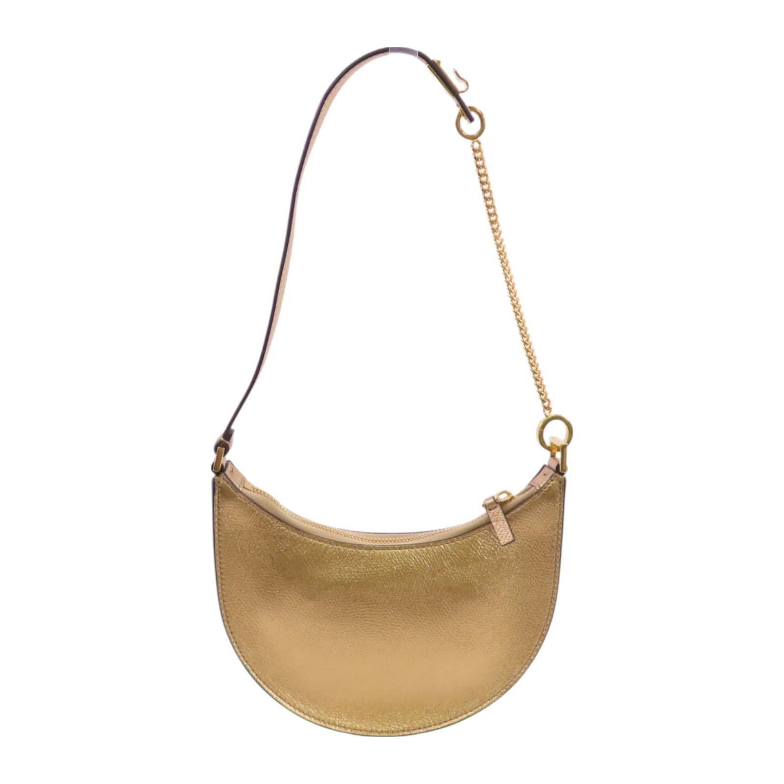 Valentino 牛皮皮革Shoulder Bag金扣肩背袋