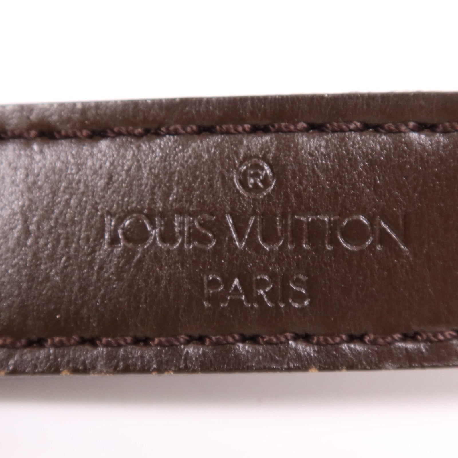 LOUIS VUITTON Damier Trevi GM金扣手挽肩背兩用袋棕色