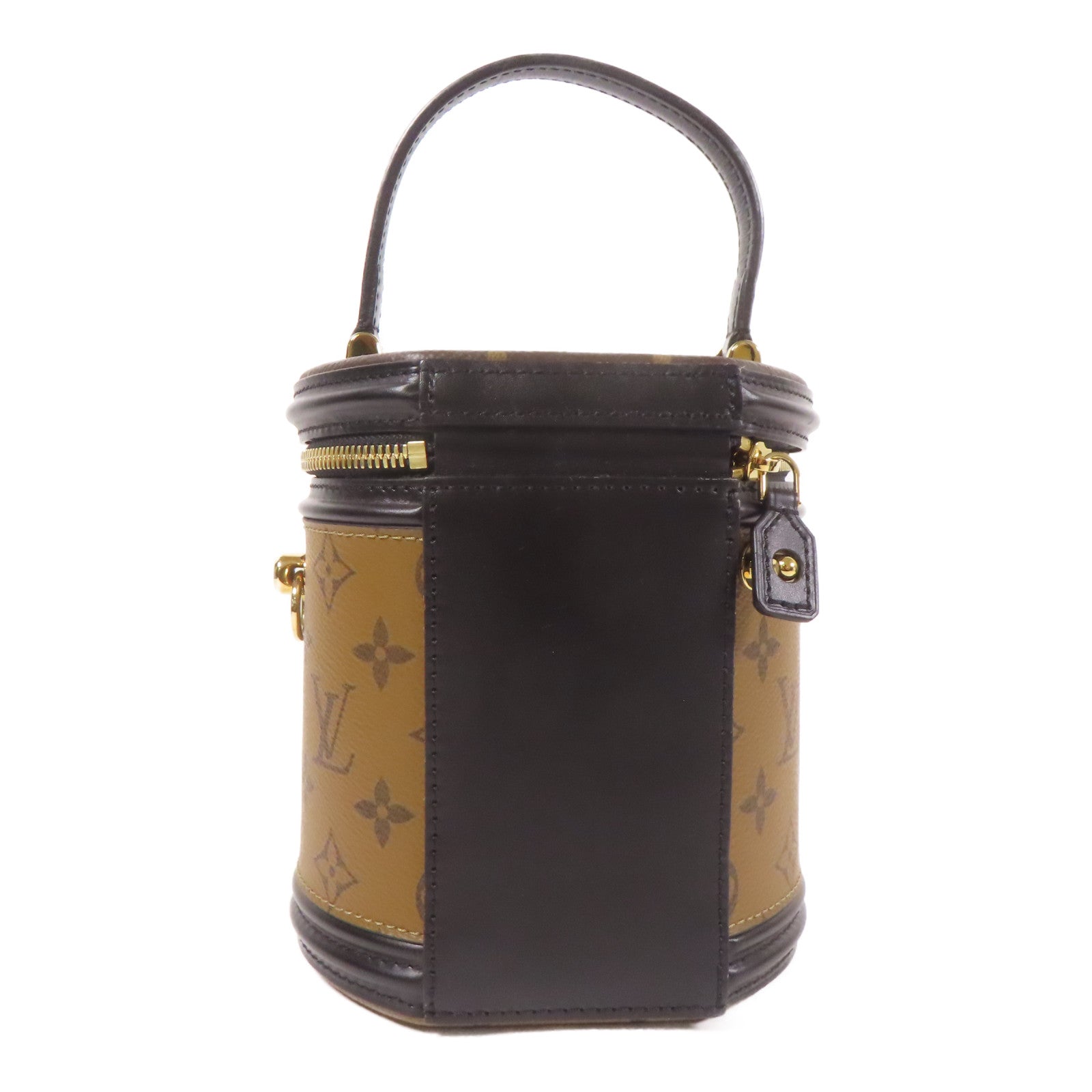 LOUIS VUITTON 【激減優惠】Monogram Reverse Cannes金扣手挽肩背兩用袋