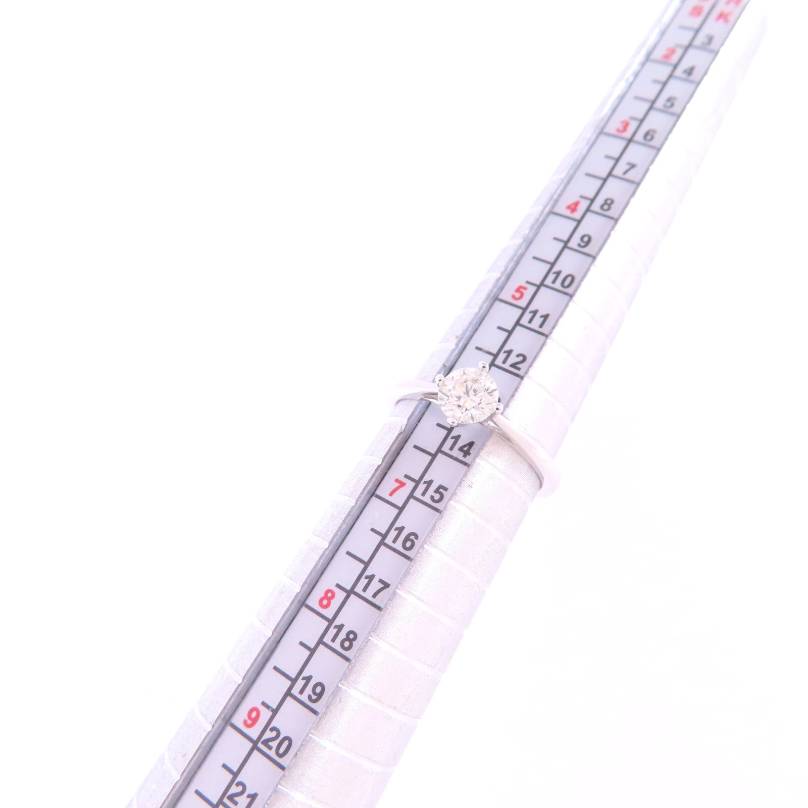 JEWELRY 【激減優惠】14K白金/鑽石Diamond Ring戒指US#6
