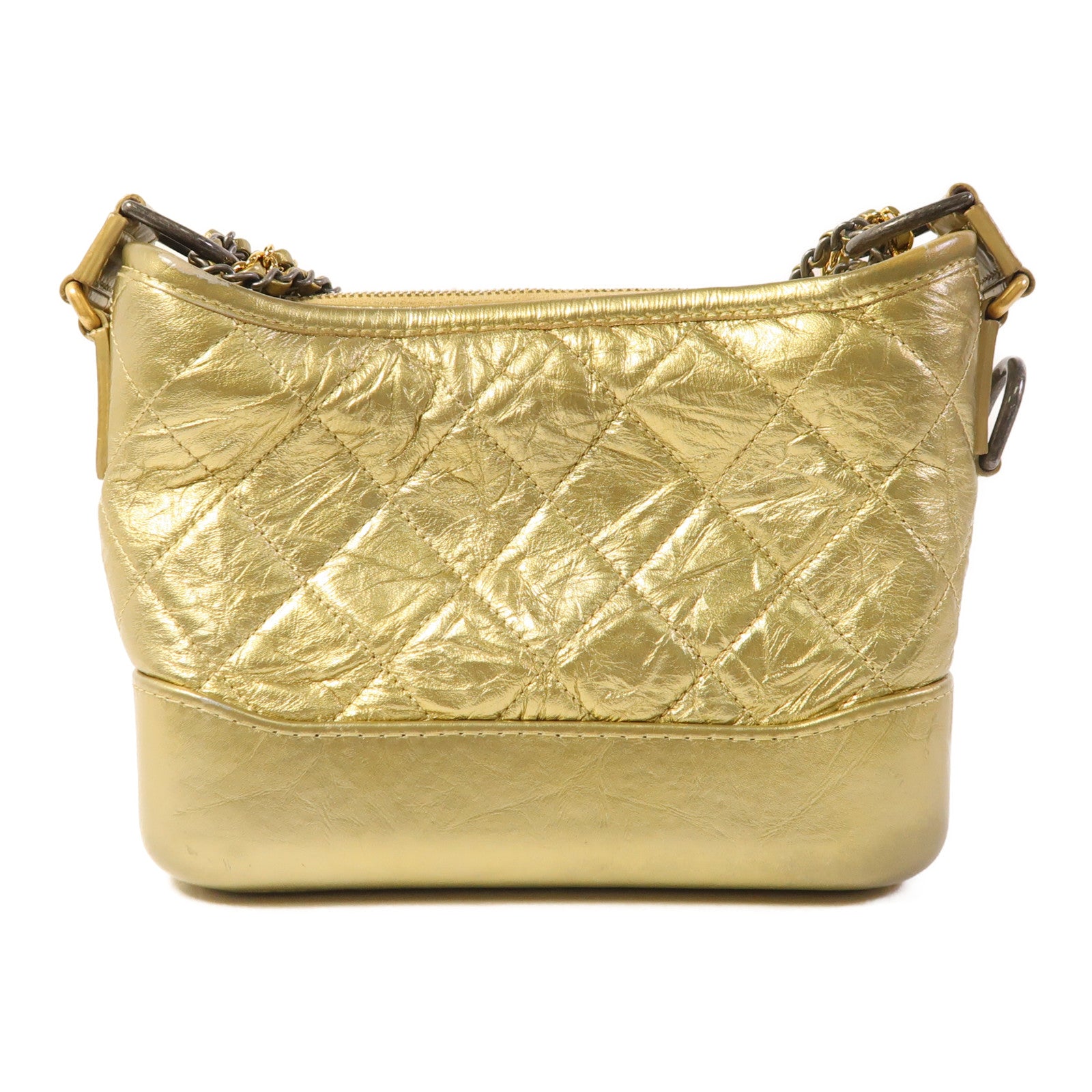 CHANEL 牛皮皮革Gabrielle Small鏈帶肩背袋