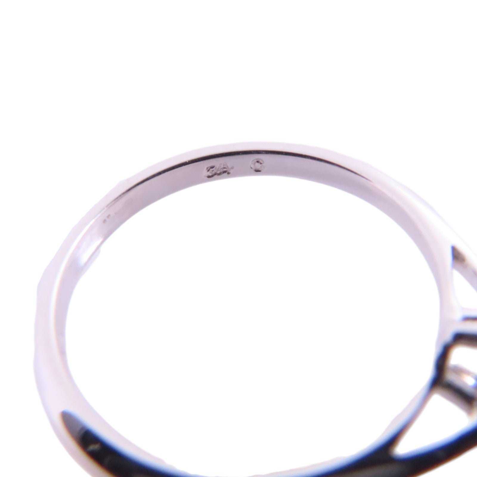 JEWELRY 【激減優惠】14K白金/鑽石Diamond Ring戒指US#6