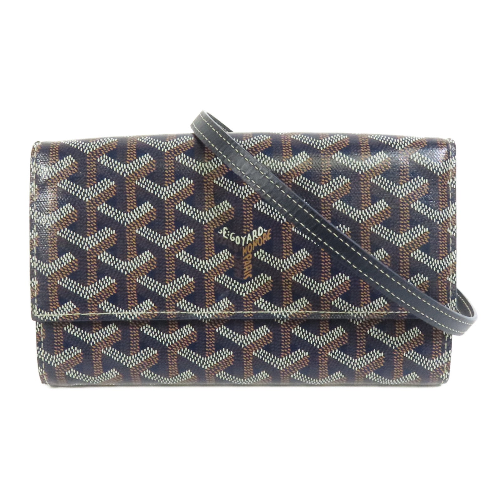 GOYARD 塗層帆布Varenne Continental Wallet肩背袋