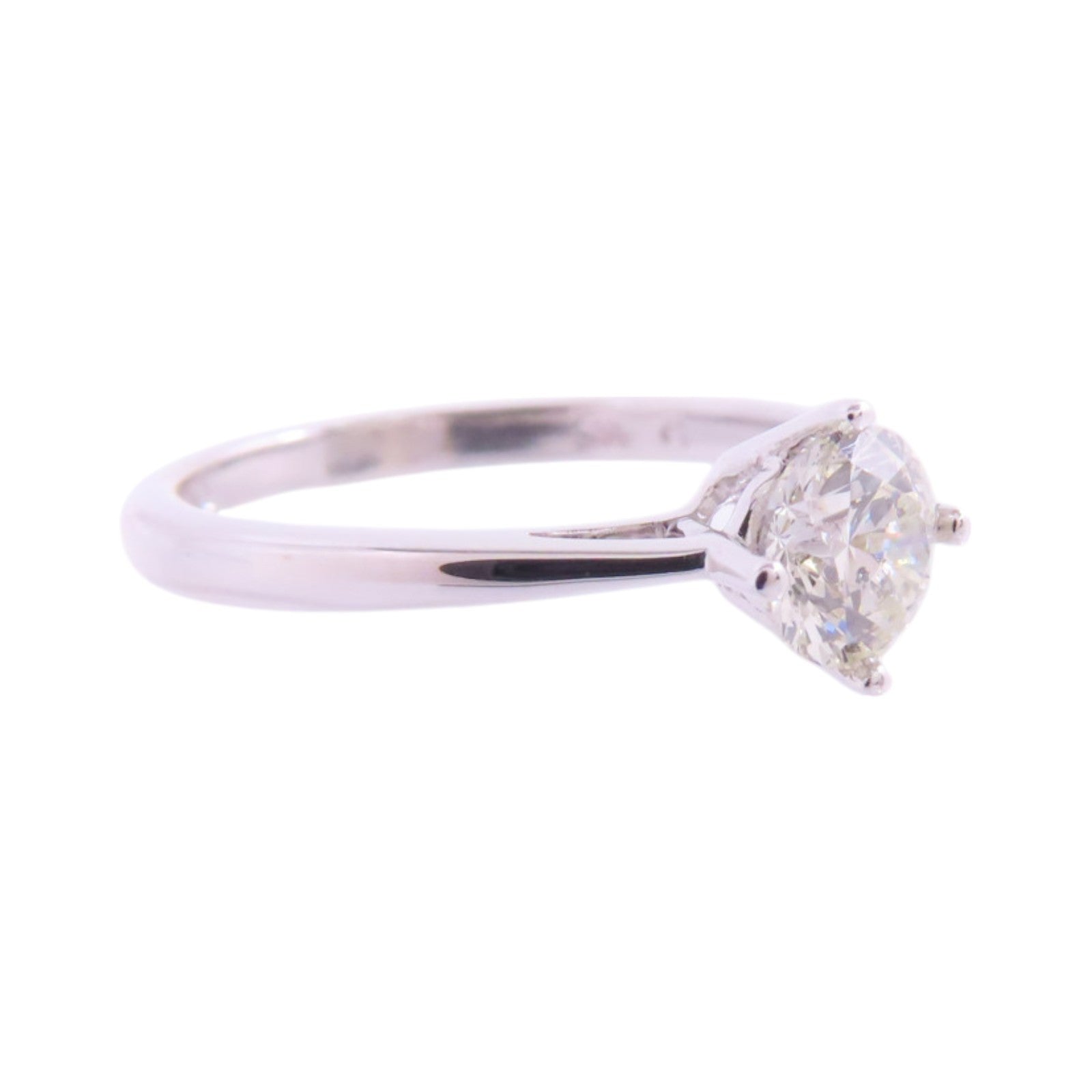 JEWELRY 【激減優惠】14K白金/鑽石Diamond Ring戒指US#6