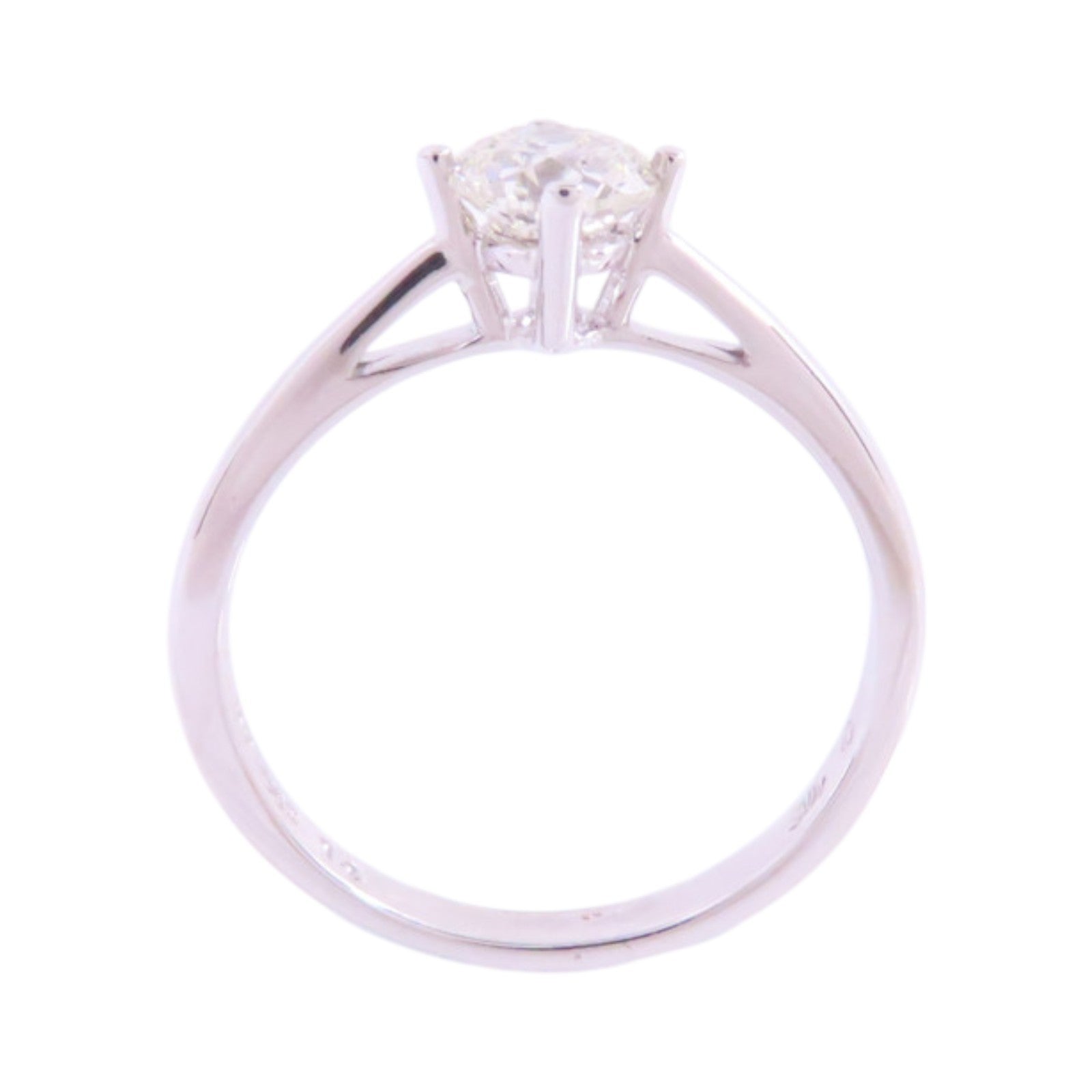 JEWELRY 【激減優惠】14K白金/鑽石Diamond Ring戒指US#6