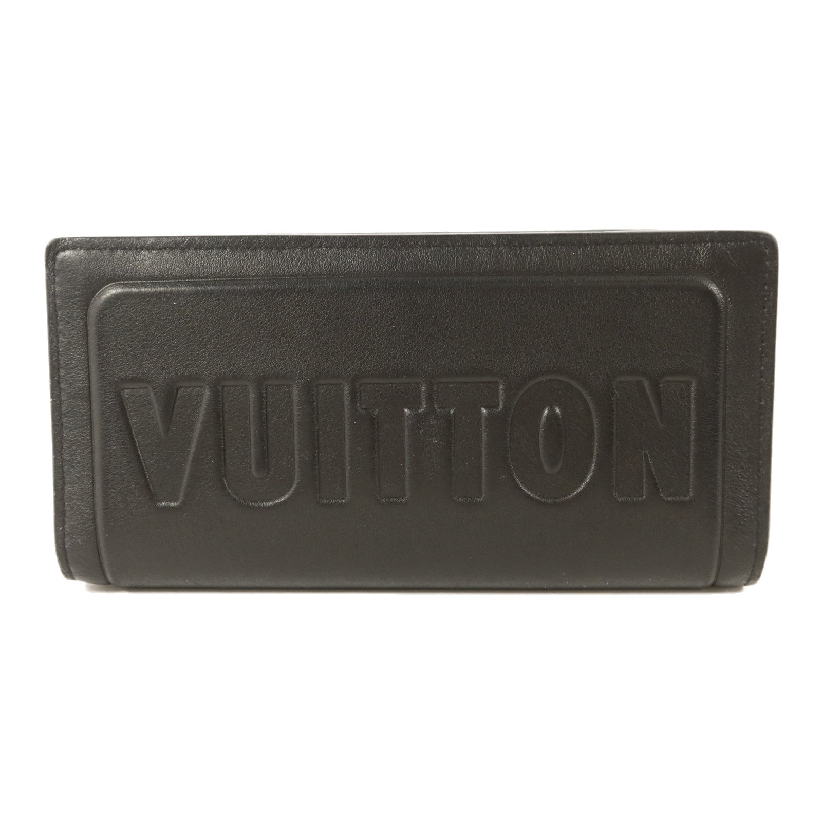 LOUIS VUITTON 牛皮皮革Portefeuille Brazza長錢包