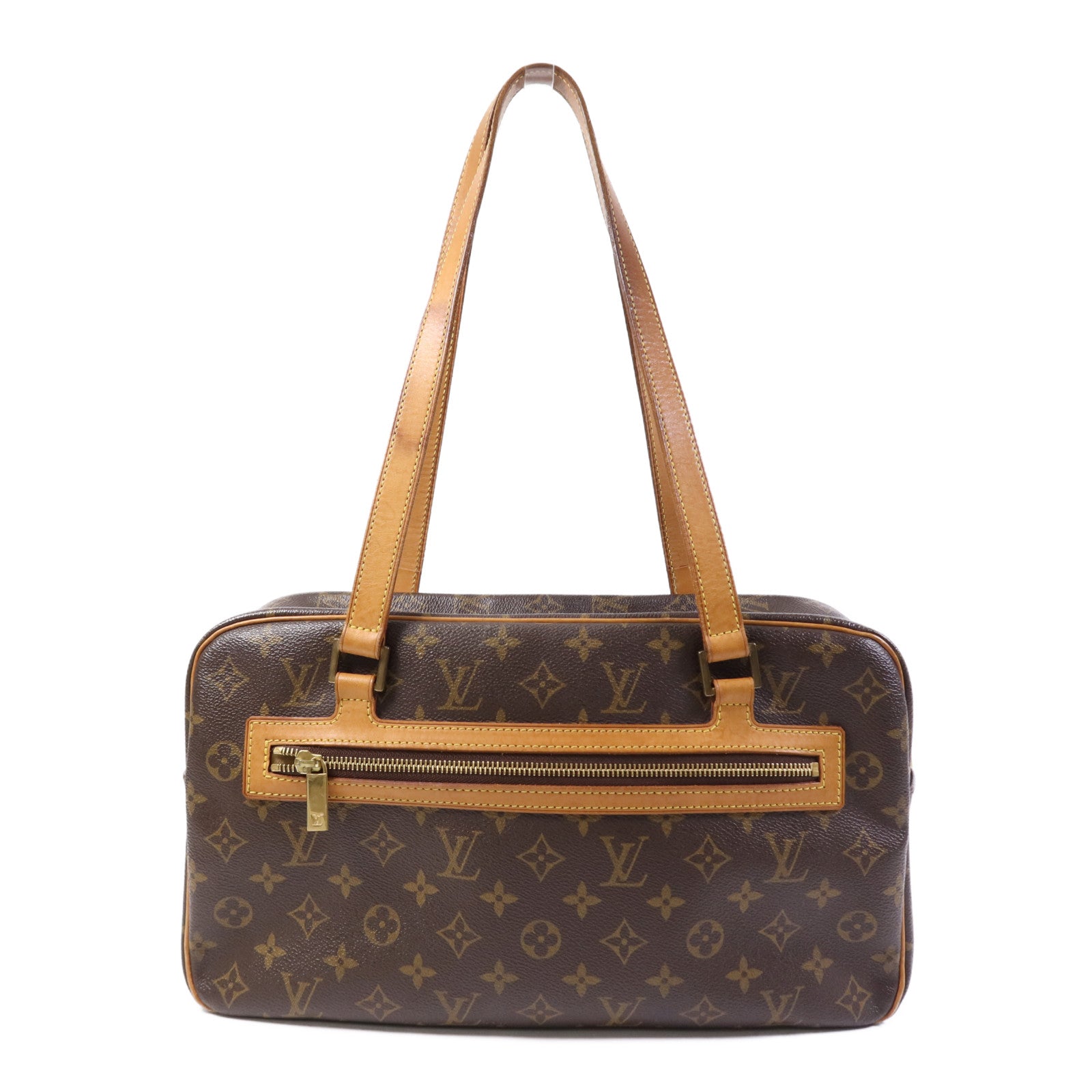 LOUIS VUITTON Monogram Cite GM金扣肩背袋