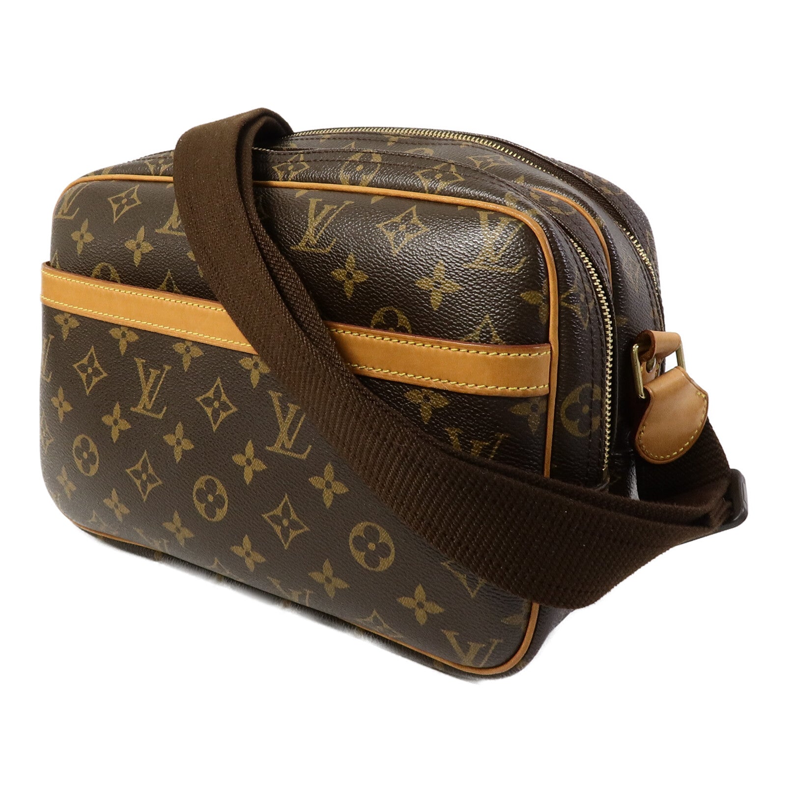 LOUIS VUITTON Monogram Reporter PM肩背袋