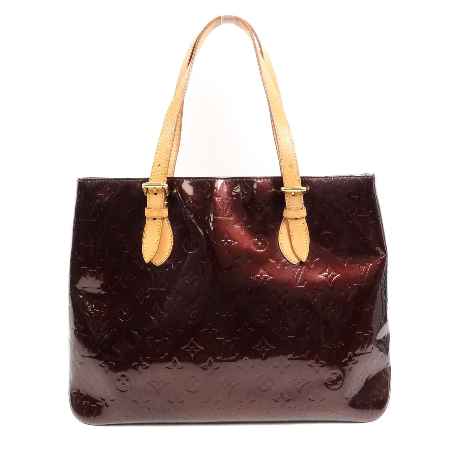 LOUIS VUITTON Monogram Vernis Brentwood手挽袋