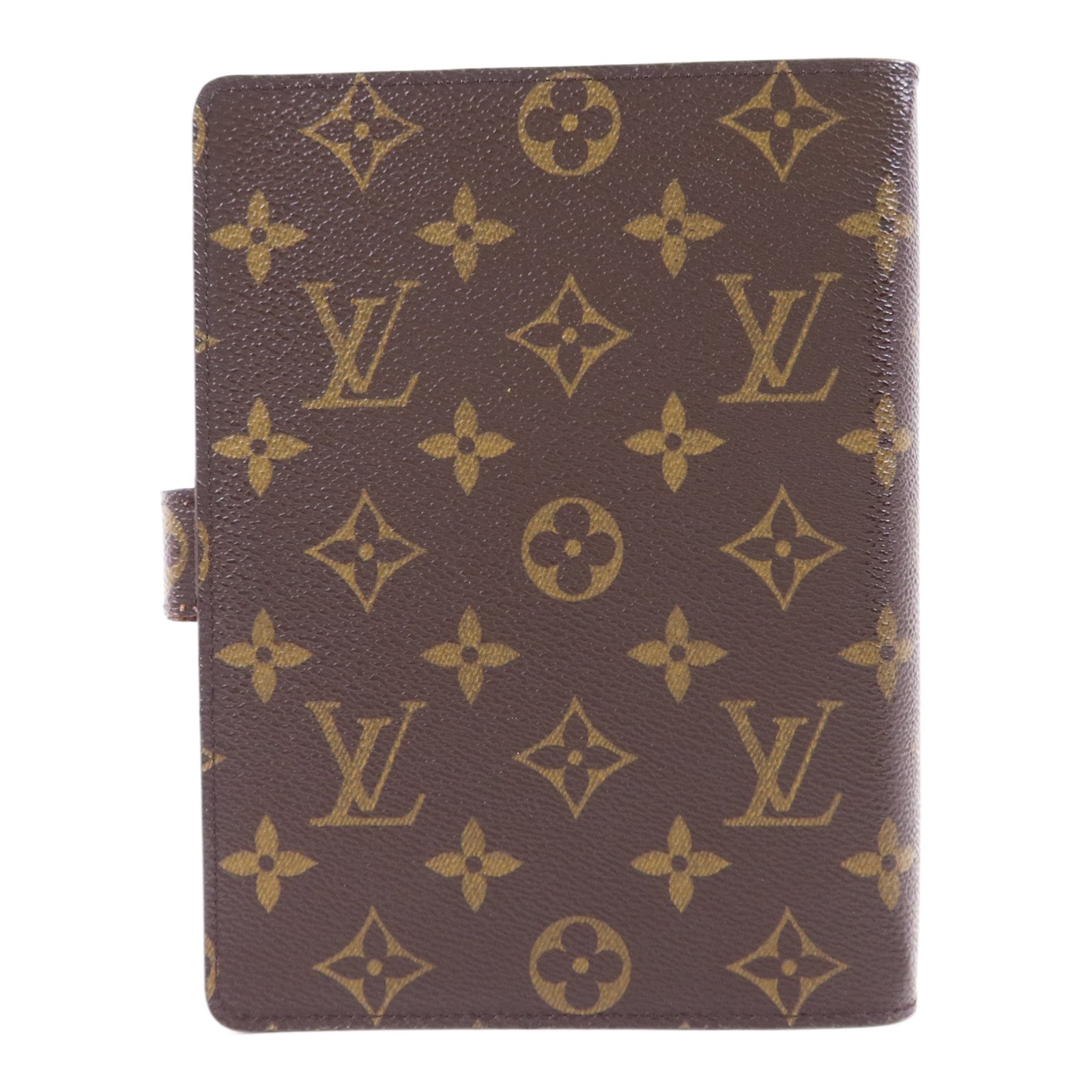 LOUIS VUITTON Monogram Agende MM金扣手帳簿R20105