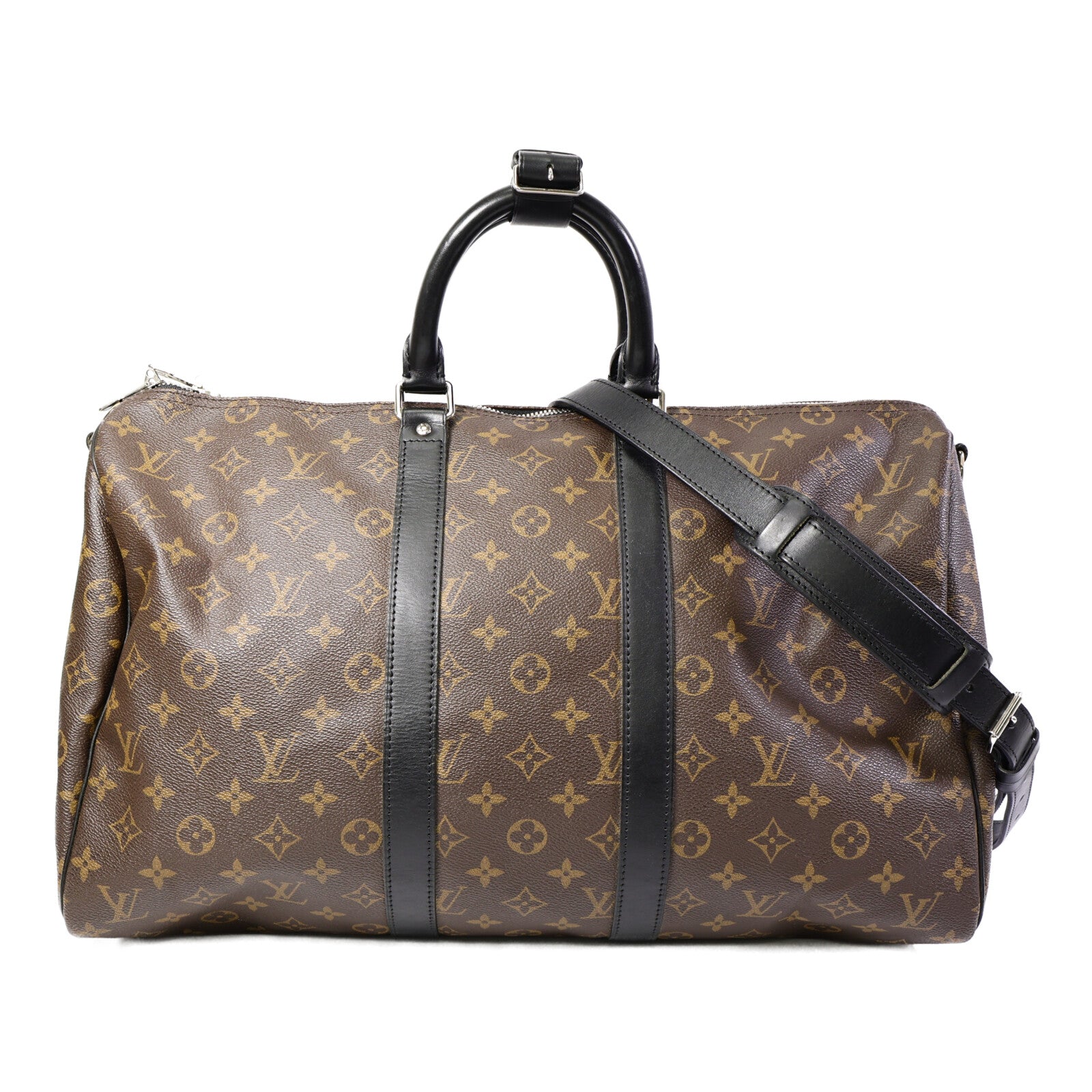 LOUIS VUITTON Monogram Keepall 45 Bandouliere手挽肩背兩用袋
