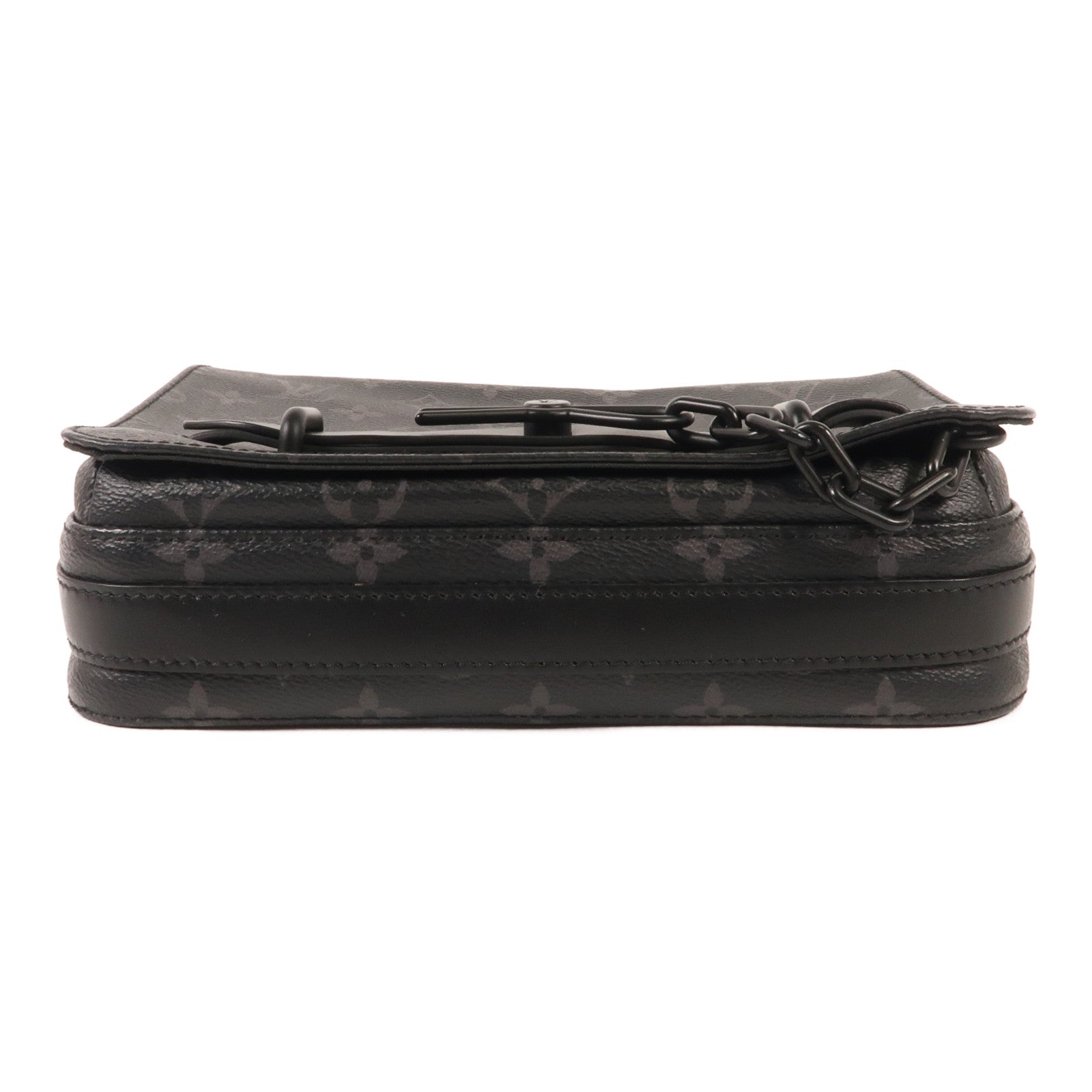 LOUIS VUITTON Monogram Eclipse Steamer肩背袋