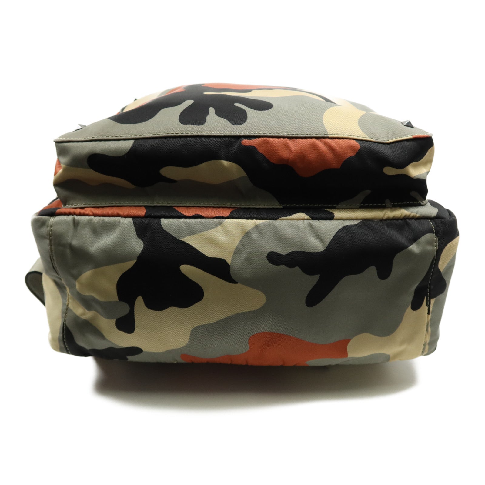 Valentino 尼龍Rucksack銀扣背包