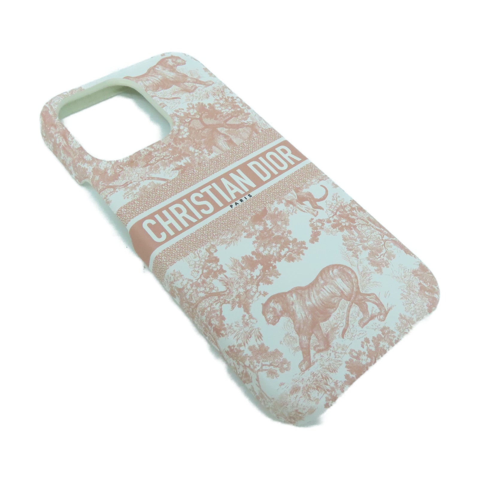 Dior 【激減優惠】塗層帆布iPhone  13 Pro Case手機殼粉紅色