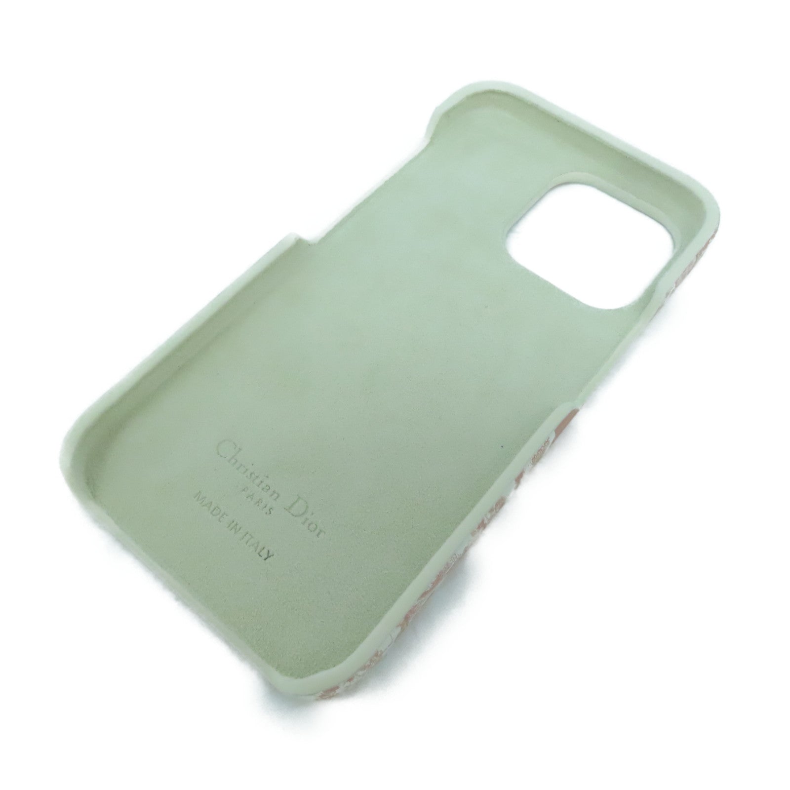 Dior 【激減優惠】塗層帆布iPhone  13 Pro Case手機殼粉紅色