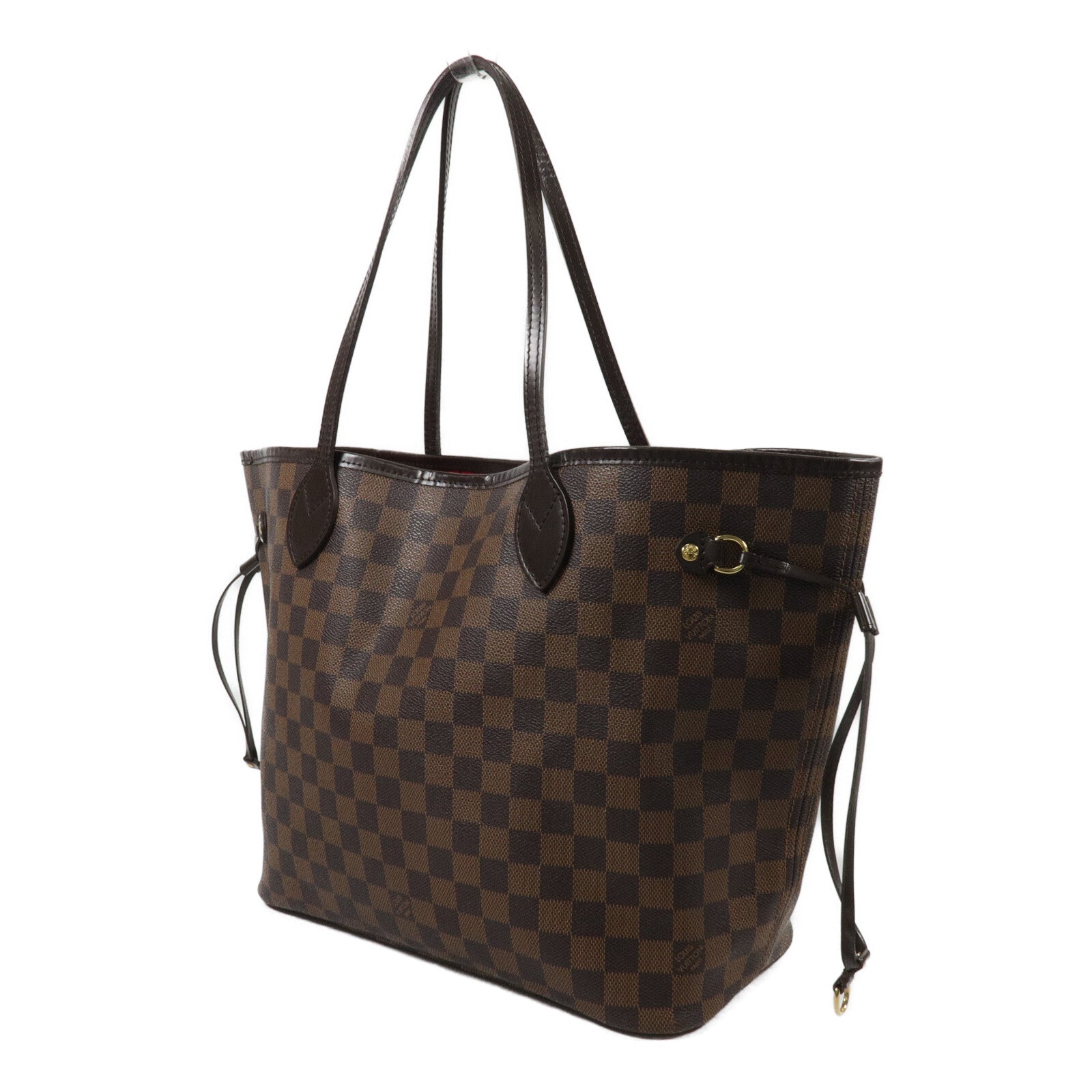 LOUIS VUITTON Damier Neverfull MM肩背袋