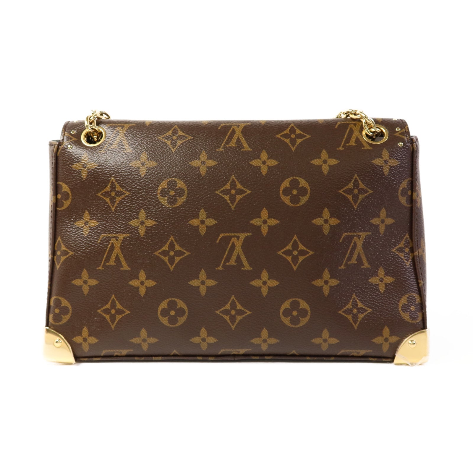 LOUIS VUITTON Monogram Trunkie金扣肩背袋