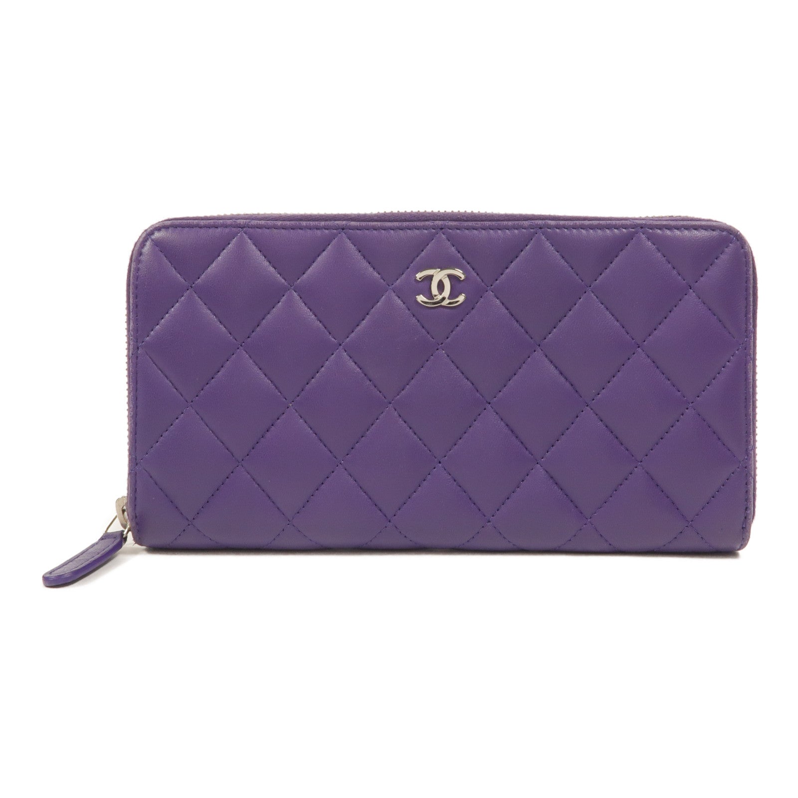CHANEL 羊皮皮革Classic Long Zipped Wallet長錢包