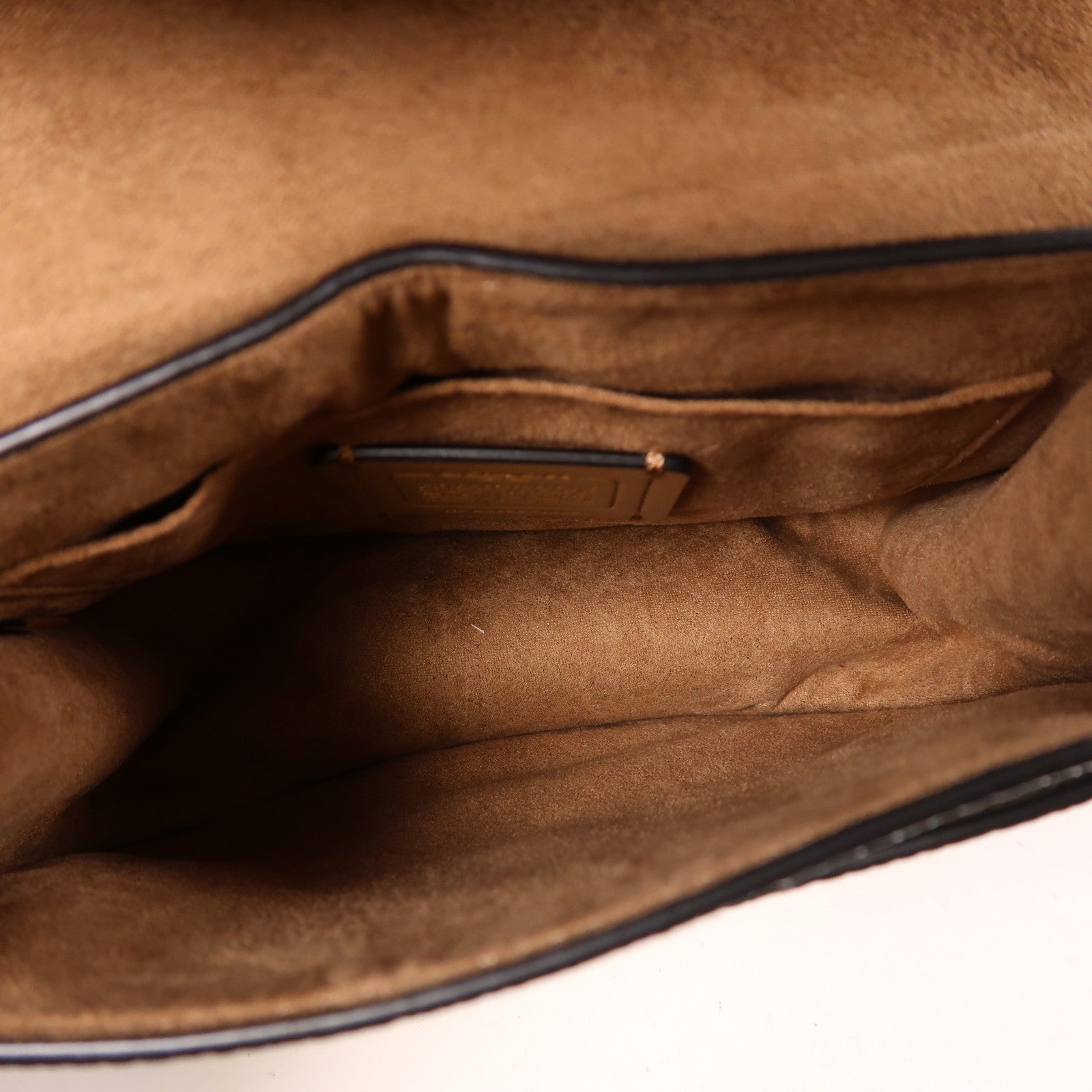 COACH 牛皮皮革Shoulder Bag銀扣肩背袋