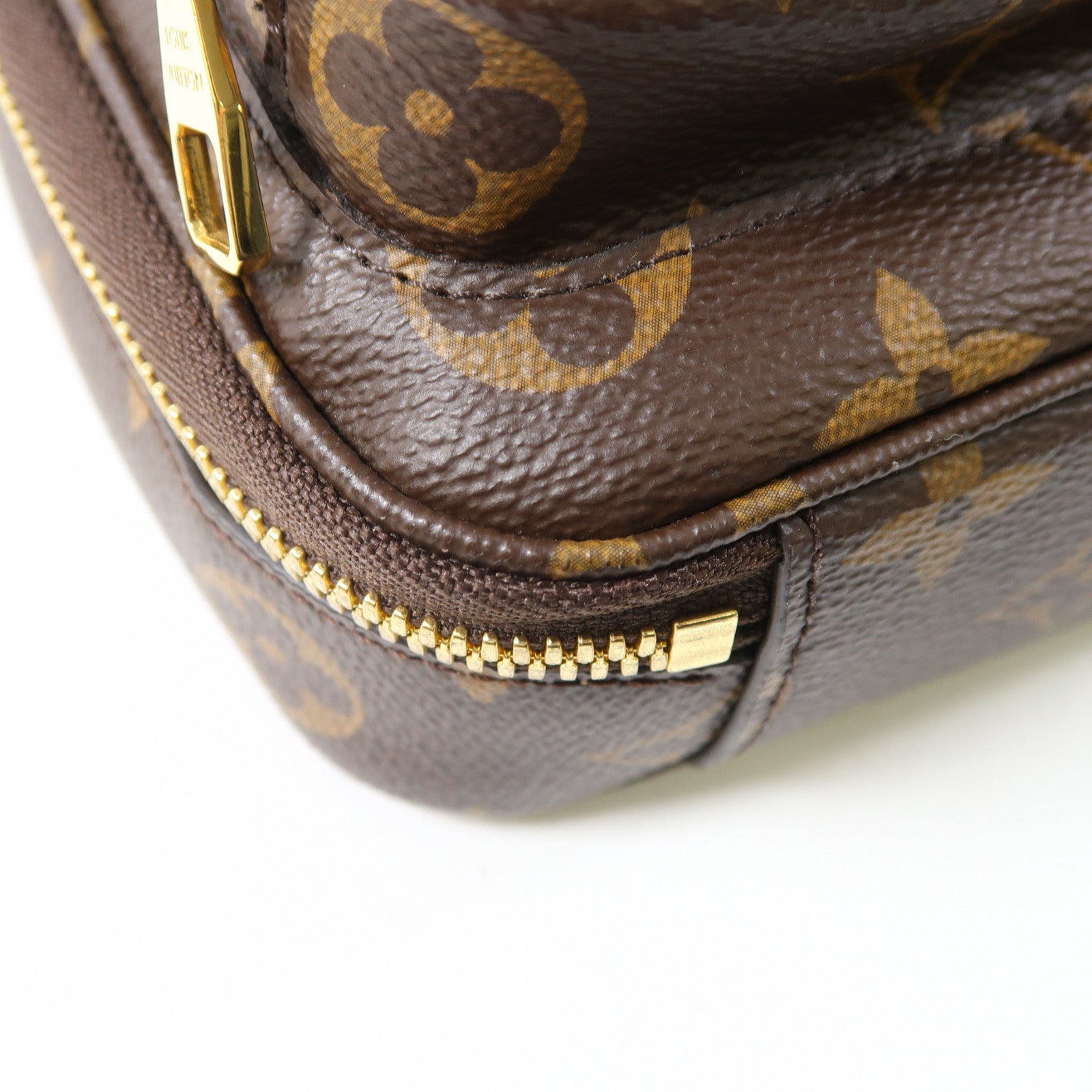 LOUIS VUITTON LV GHW Utility 2 Way Shoulder Bag Handbag M80446 Monogram Brown