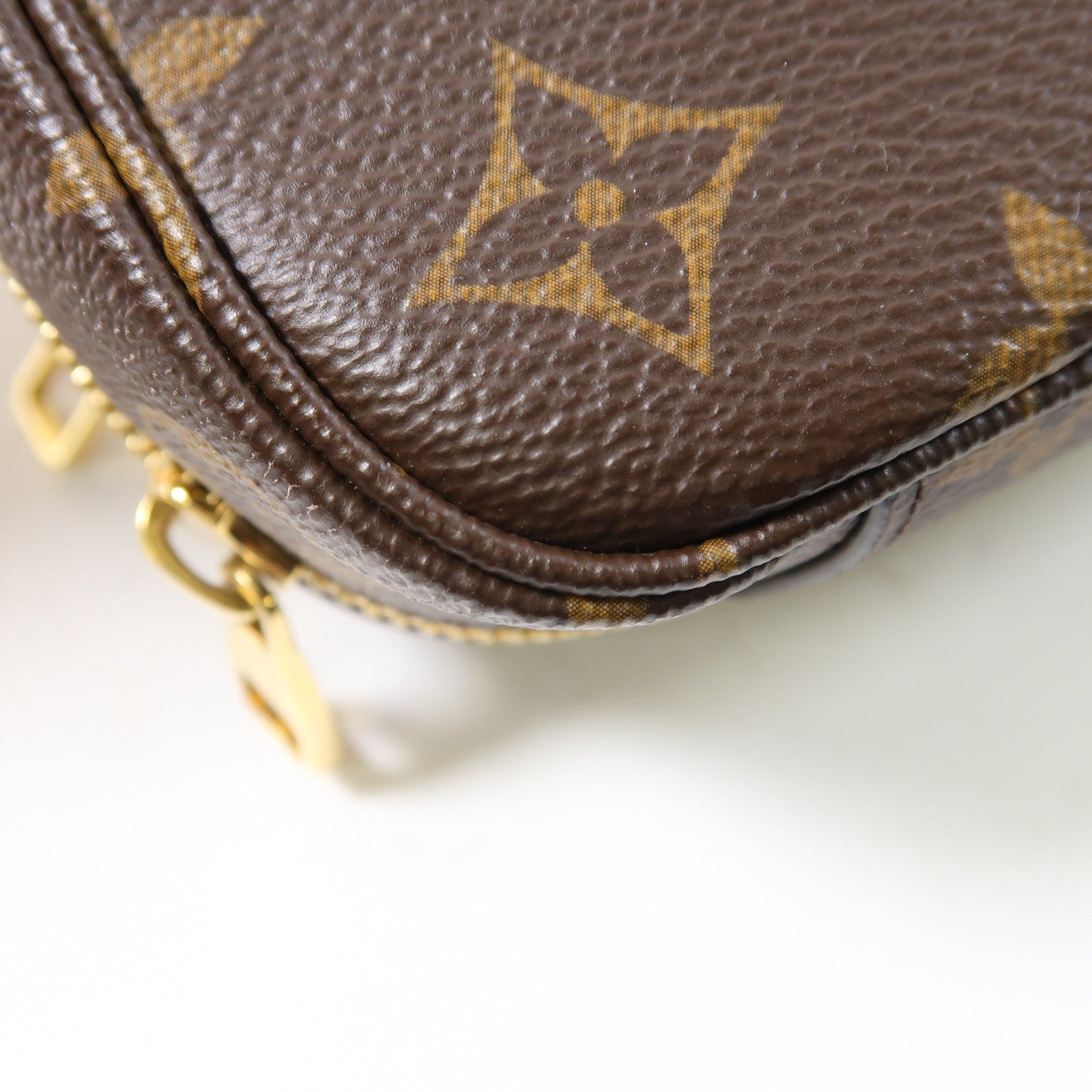 LOUIS VUITTON LV GHW Utility 2 Way Shoulder Bag Handbag M80446 Monogram Brown