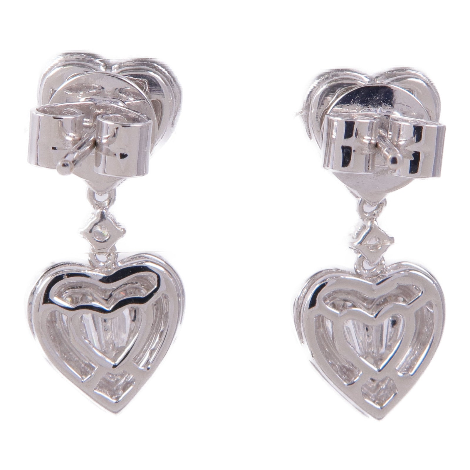 JEWELRY 18K白金Diamond Earrings鑽石耳環