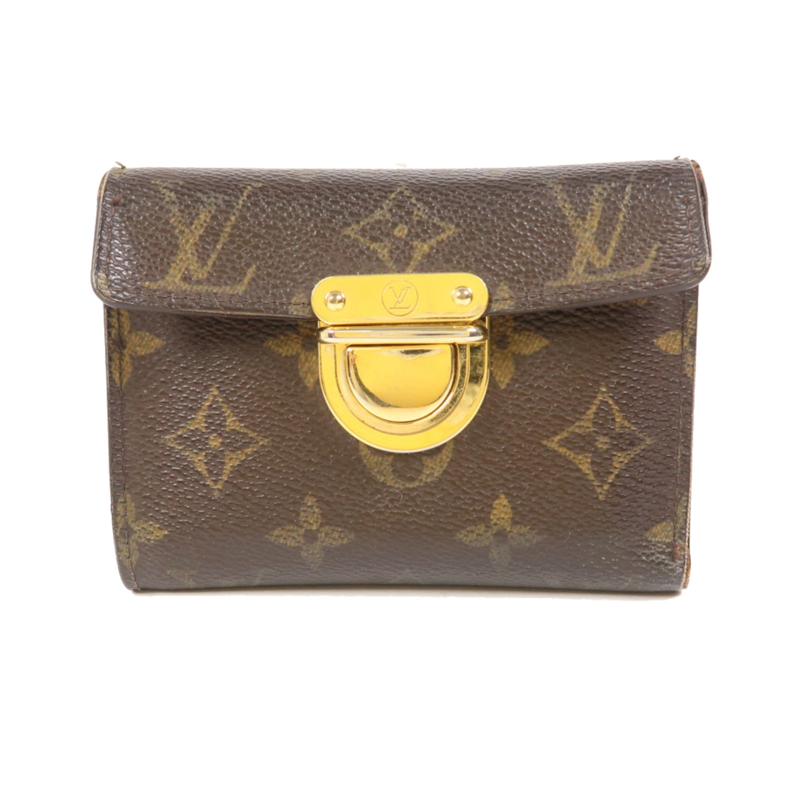 LOUIS VUITTON Monogram Wallet金扣錢包